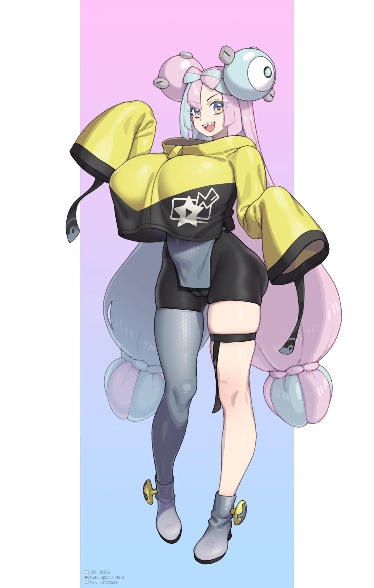 Iono + Futanari ver. page 1 full