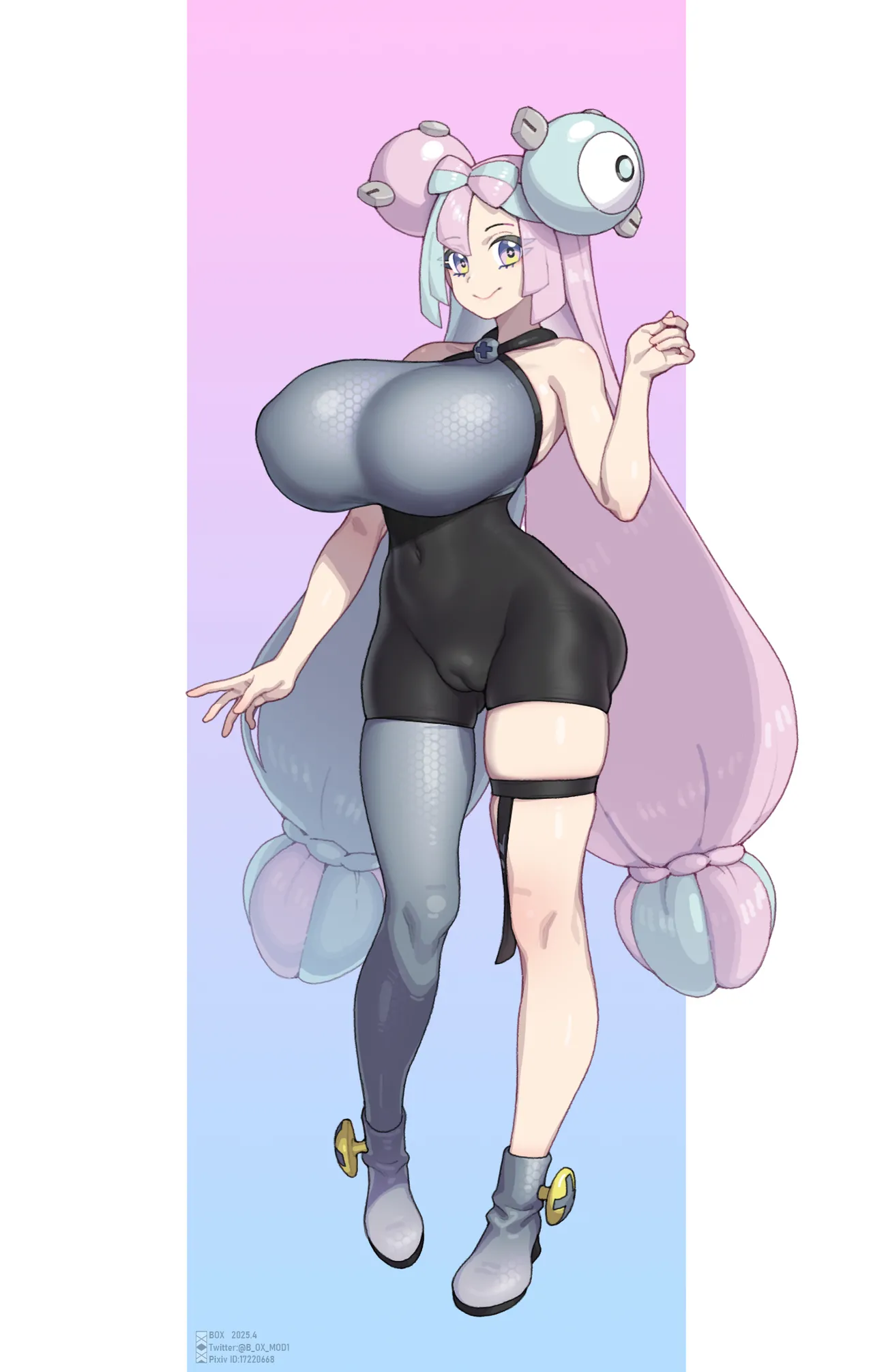 Iono + Futanari ver. page 3 full