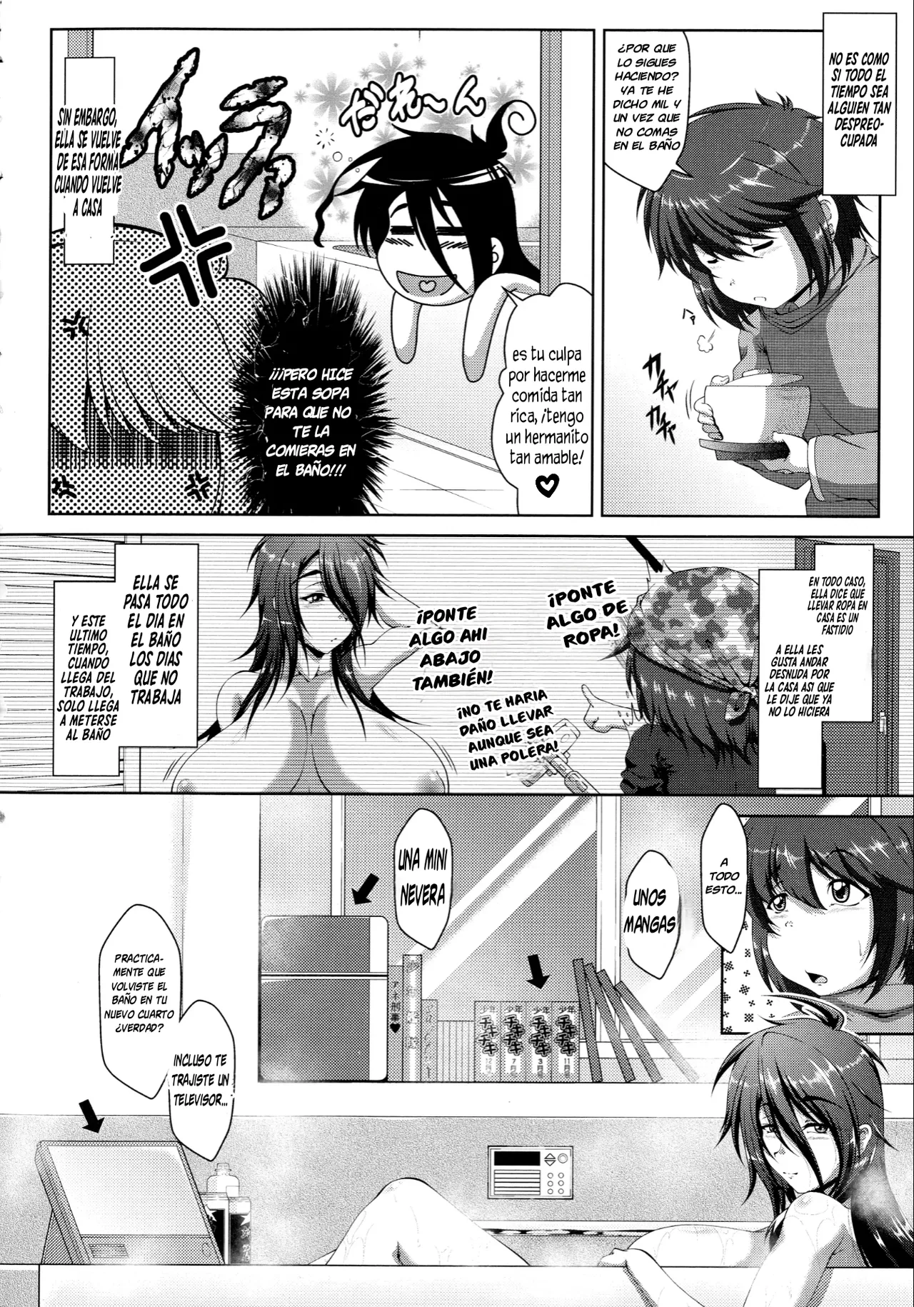 Boku no Monogusa Nee-chan｜Mi Hermana Perezosa page 3 full
