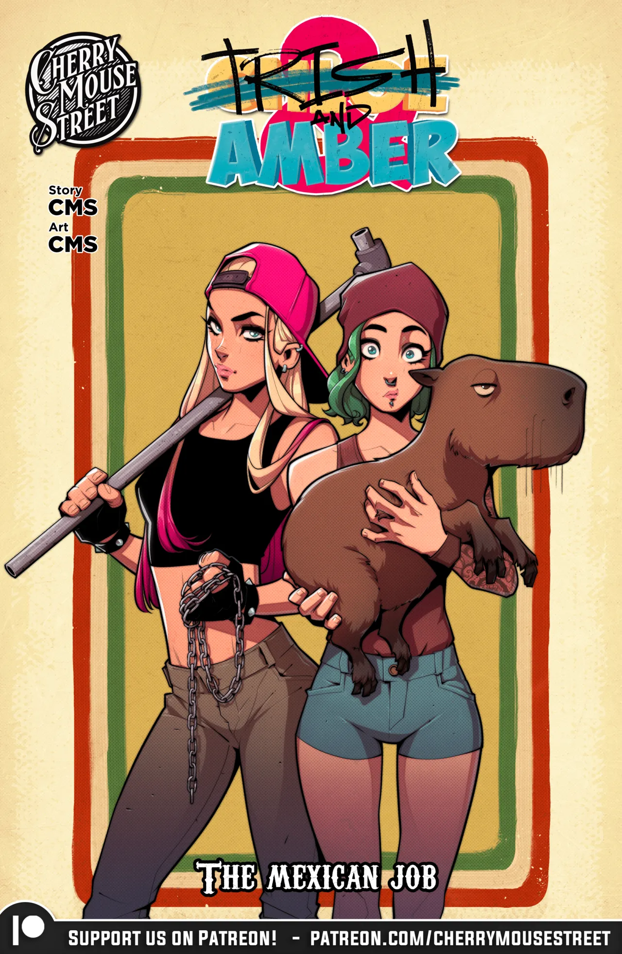 Trish &amp; Amber: The Mexican Job page 1 full