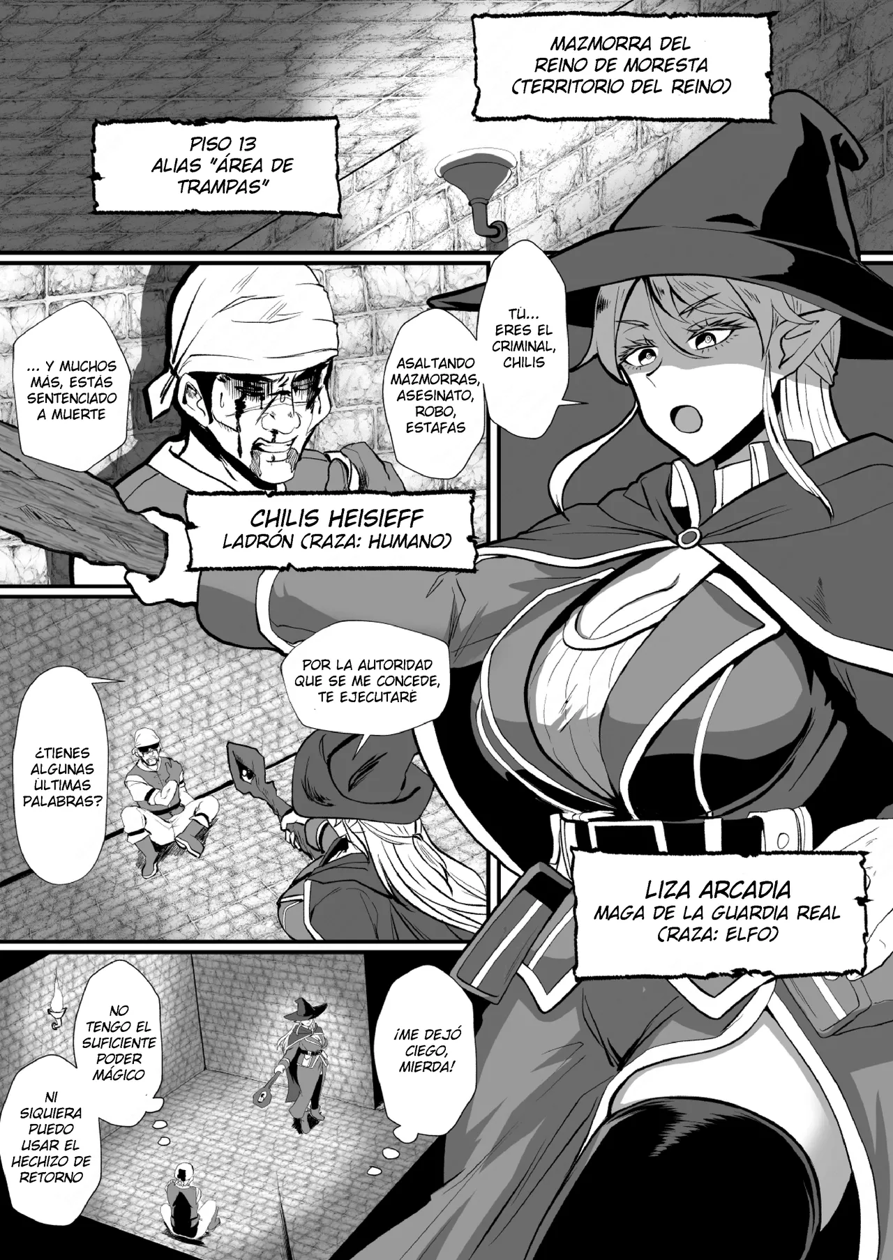 Irekawari no Wana ~Elf Majutsushi Liza no Kikan~ | La trampa cambia cuerpos  ~el regreso de la maga, Liza~ page 2 full