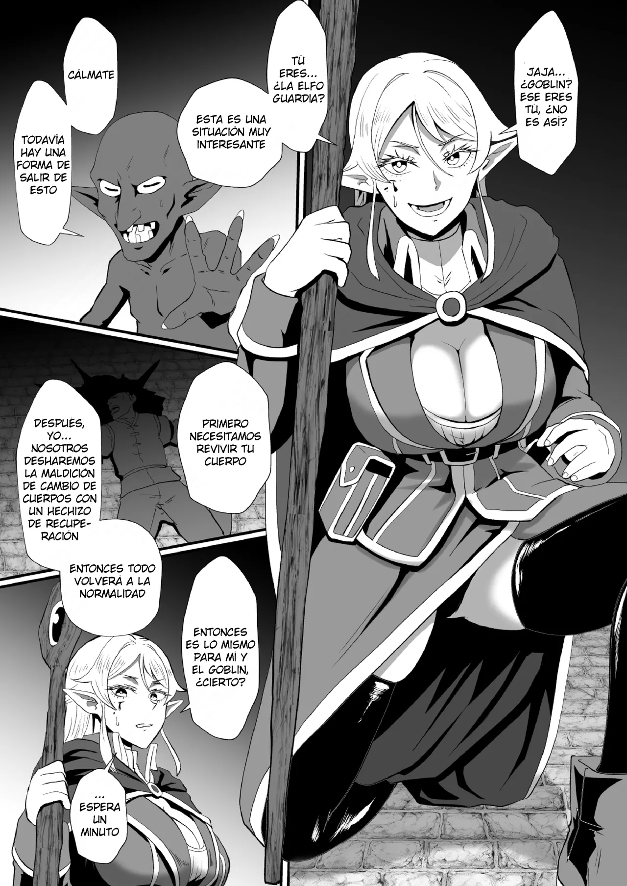 Irekawari no Wana ~Elf Majutsushi Liza no Kikan~ | La trampa cambia cuerpos  ~el regreso de la maga, Liza~ page 8 full