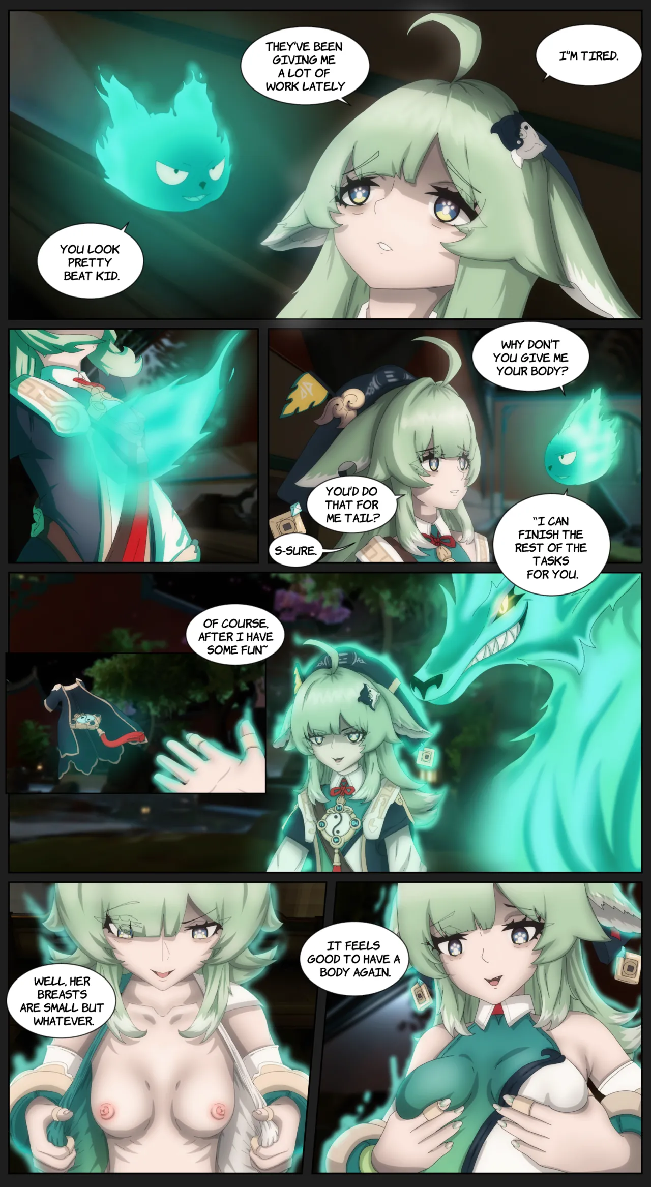 Honkai Star Rail - Huohuo Possession page 1 full