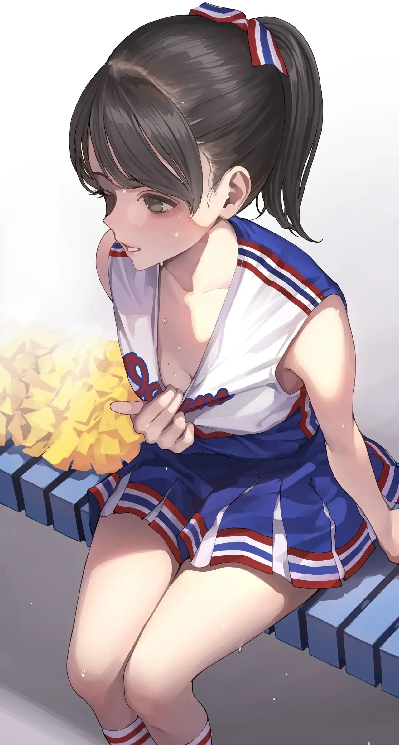 Hachigatsu no Asedaku Cheer Girl page 1 full