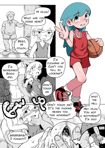 Hilda after basketball play cover