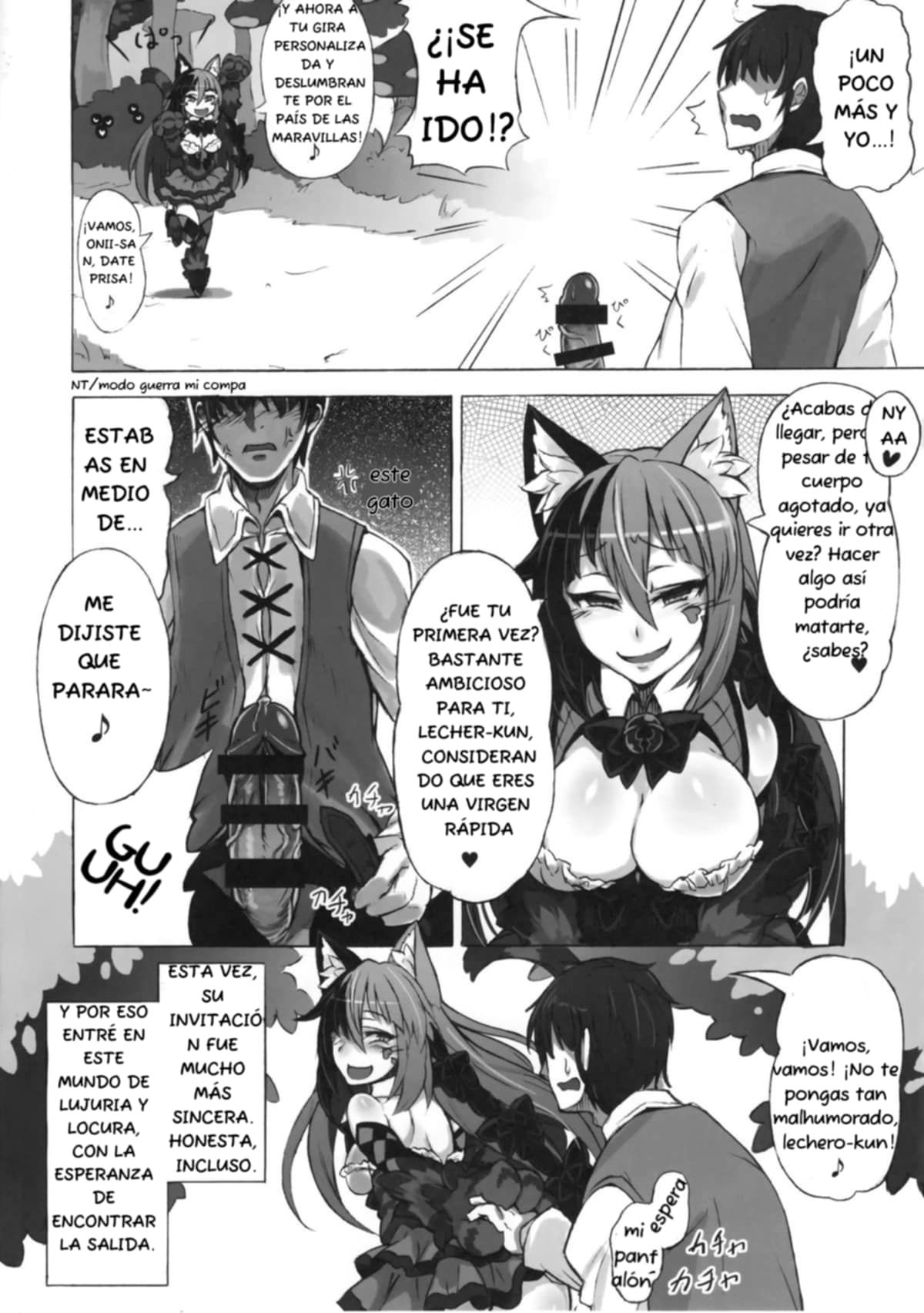 Mamono Musume Zukan Higai Houkoku ~Cheshire Neko no Oidemase Fushigi no Kuni~ | Monstergirl Encyclopedia Damage Report ~Cheshire's Welcome to Wonderland~ page 7 full
