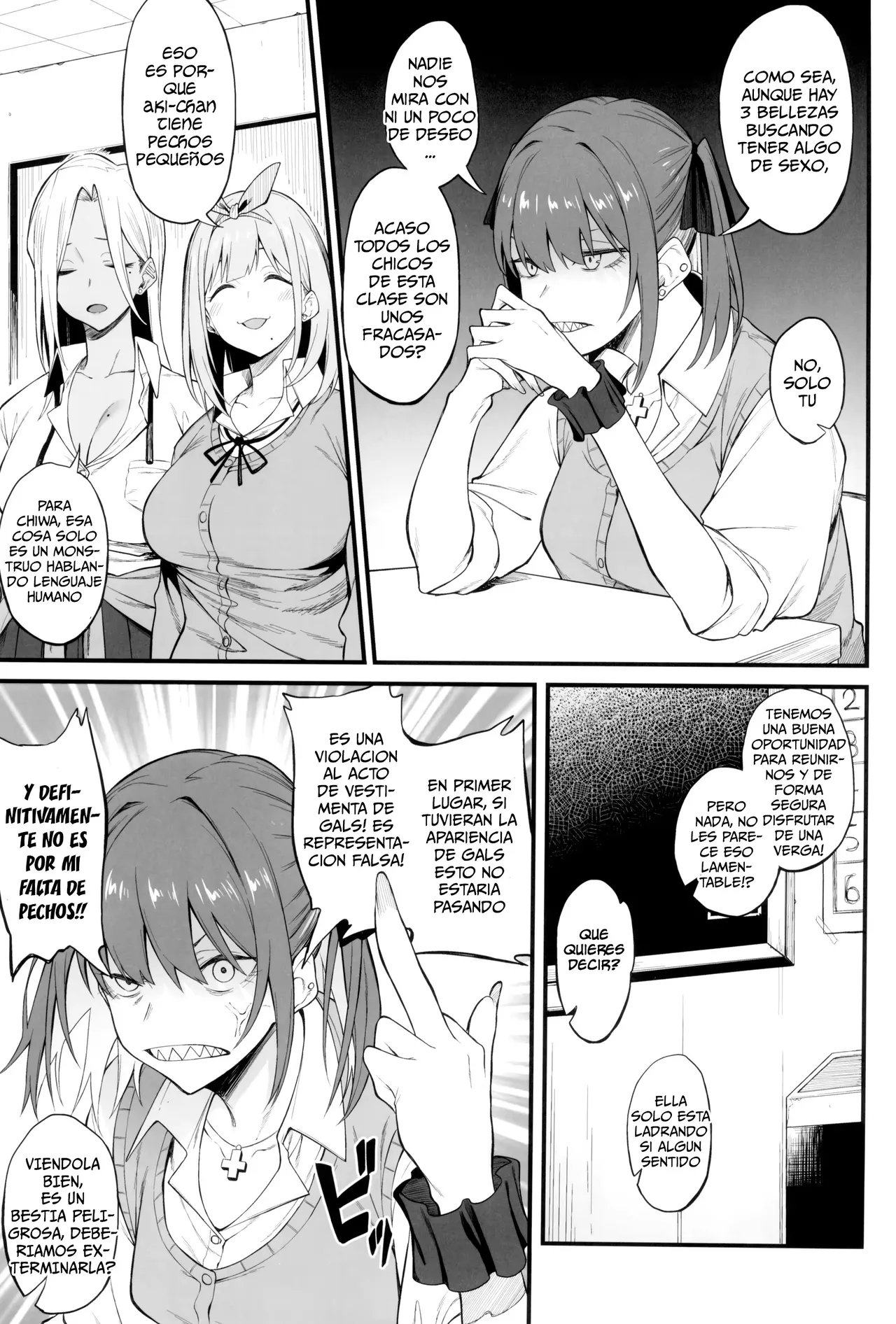 Onna, 3-nin.｜3 Mujeres. page 6 full