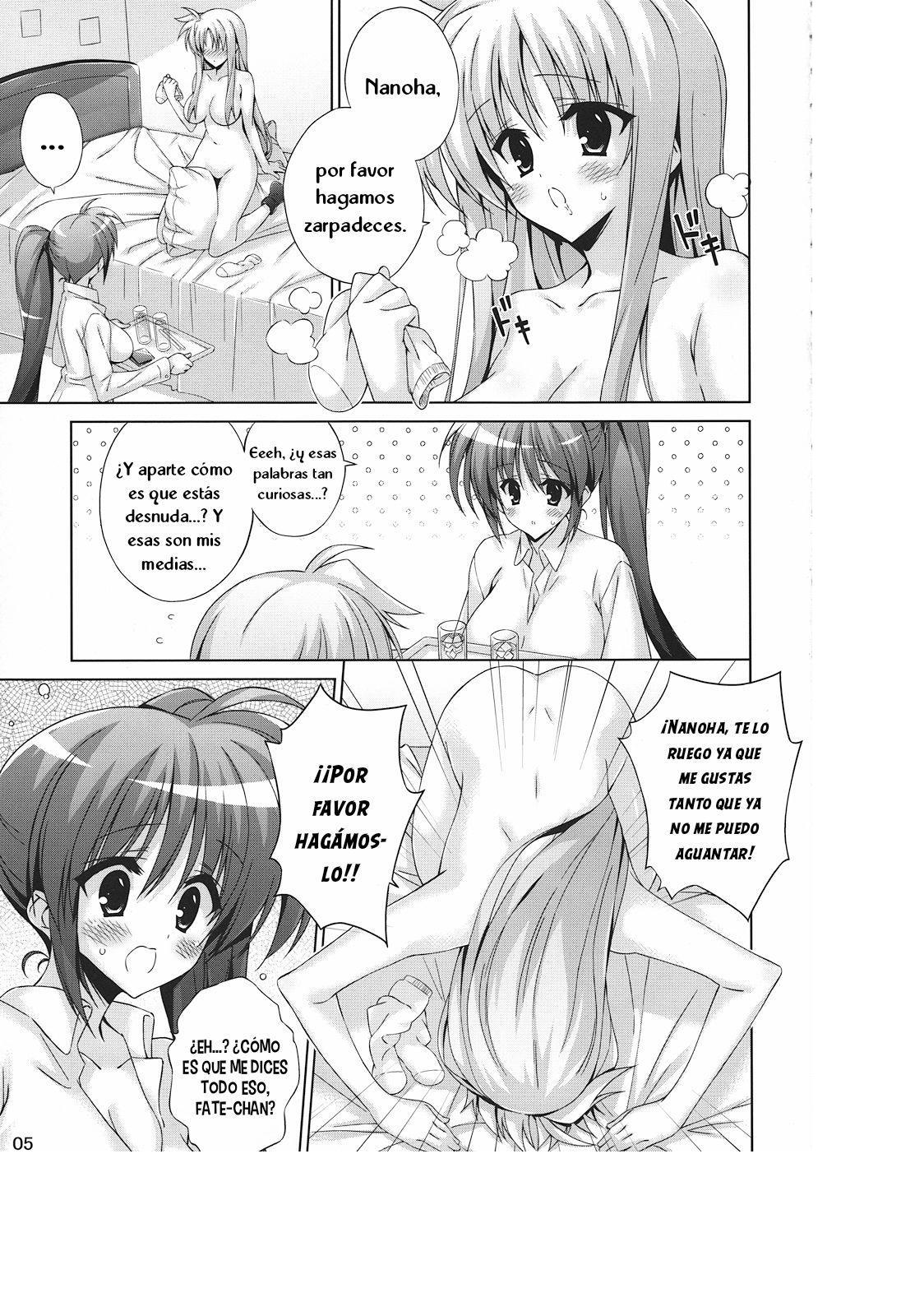 Nanoha no Nioi ga Ippai no Heya ni Zutto Futari de Iru Nante! Su-Ha-Su-Ha-! page 4 full