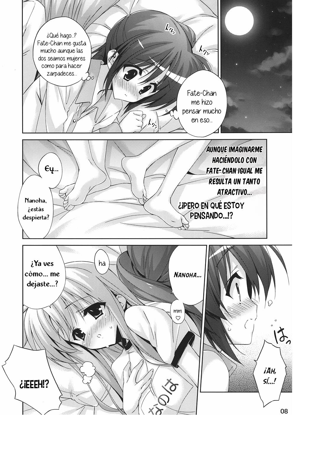 Nanoha no Nioi ga Ippai no Heya ni Zutto Futari de Iru Nante! Su-Ha-Su-Ha-! page 7 full