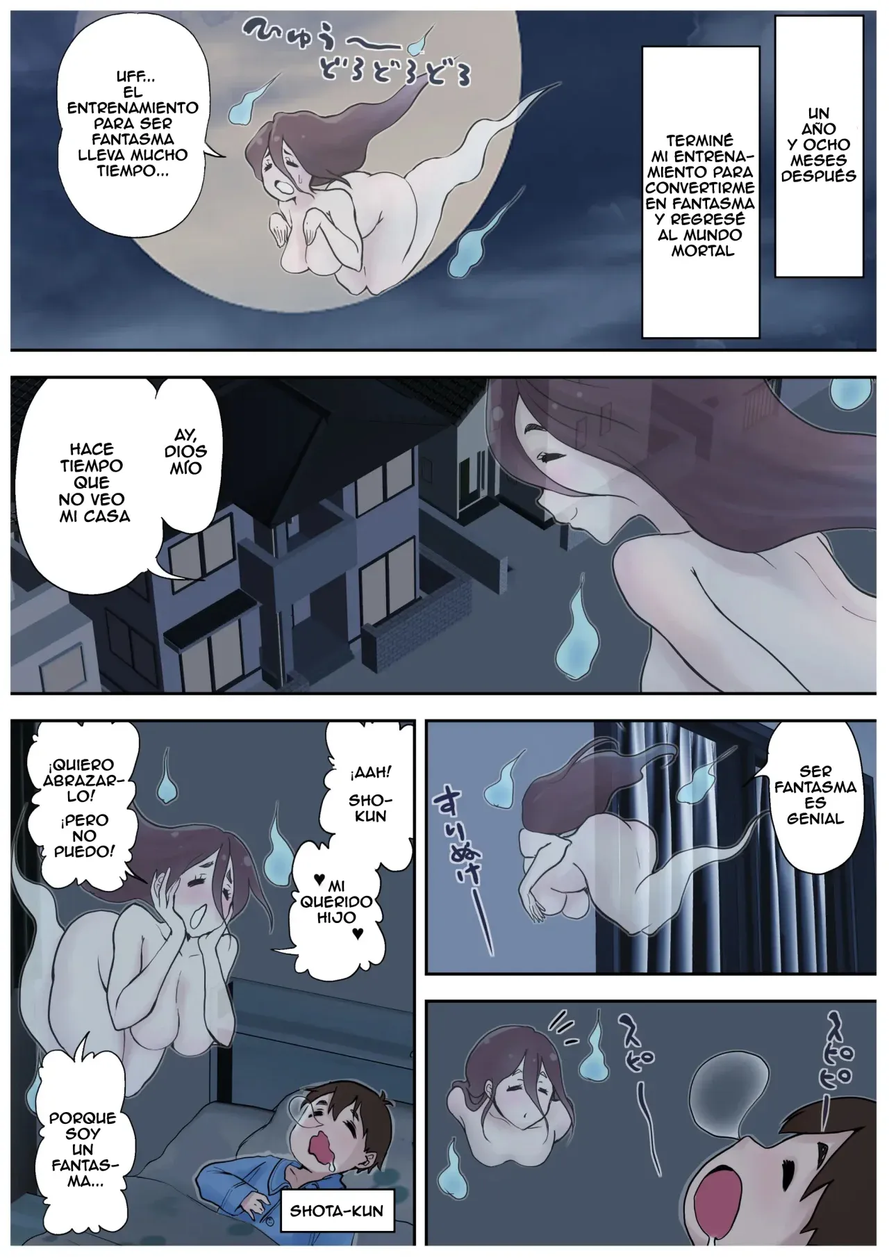 Yuurei Mama ga Yuurei Skill de Yaritai Houdai. 1｜Mamá Fantasma Hace lo que Quiere con sus Poderes 1 page 3 full