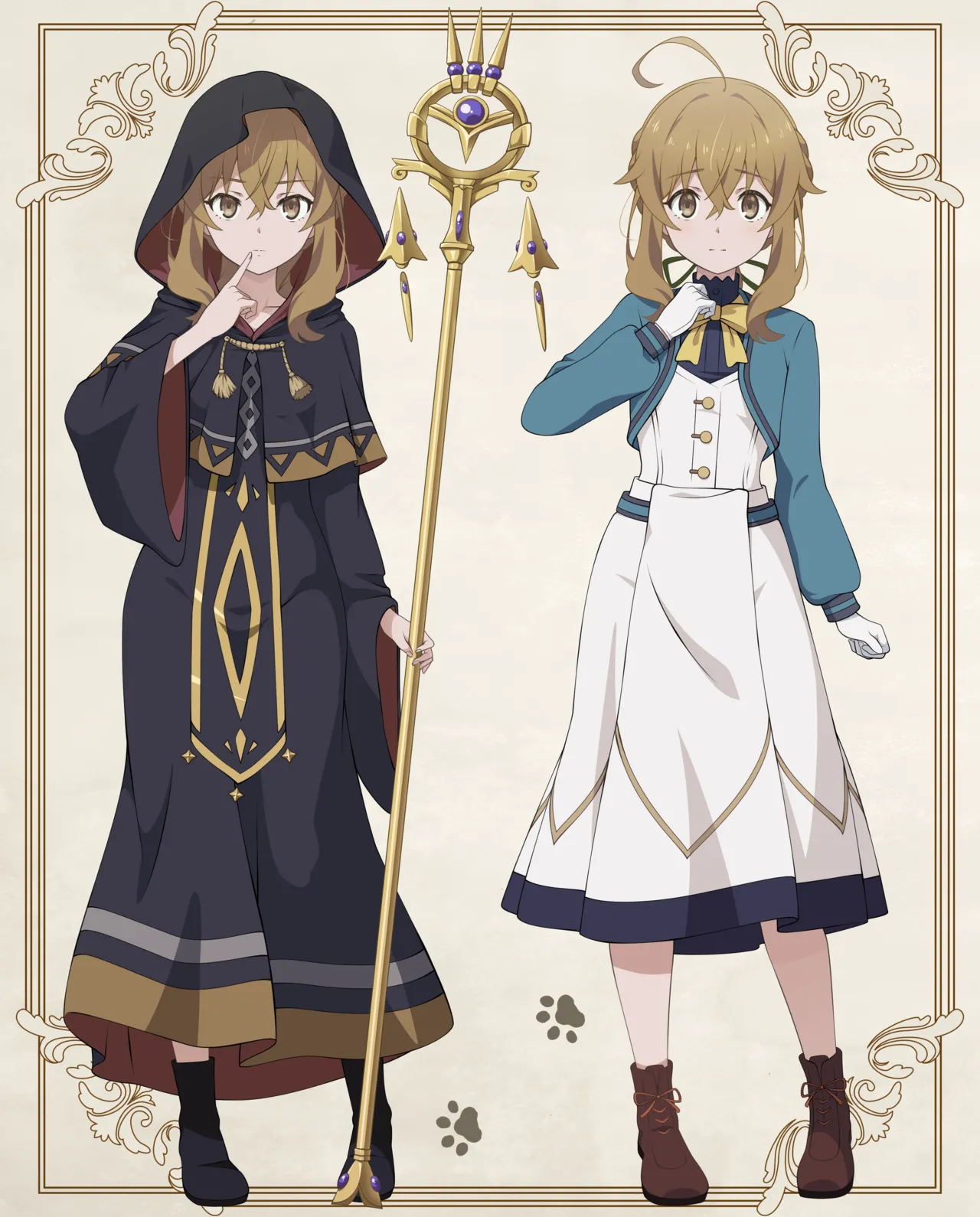 モニカの設定画っぽいの page 2 full