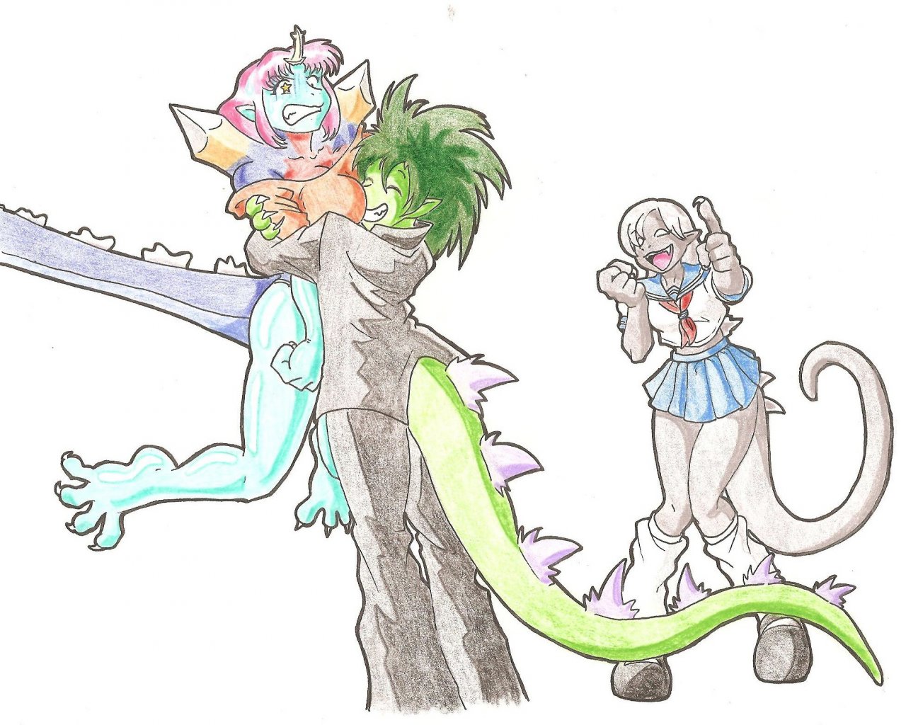 Kaiju Girls - Crystal as Gina page 4 full