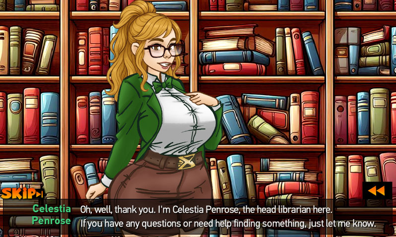 She Means Business game: Athena &amp; Celestia's Story - Part 1 page 8 full