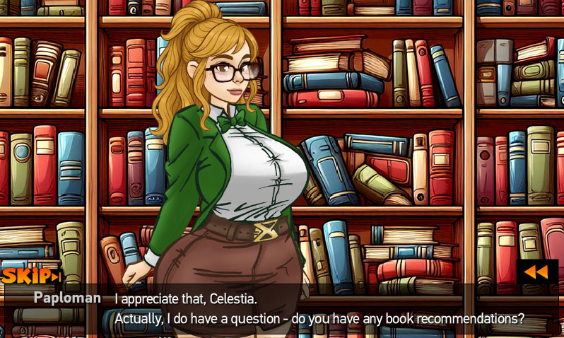 She Means Business game: Athena &amp; Celestia's Story - Part 1 page 9 full