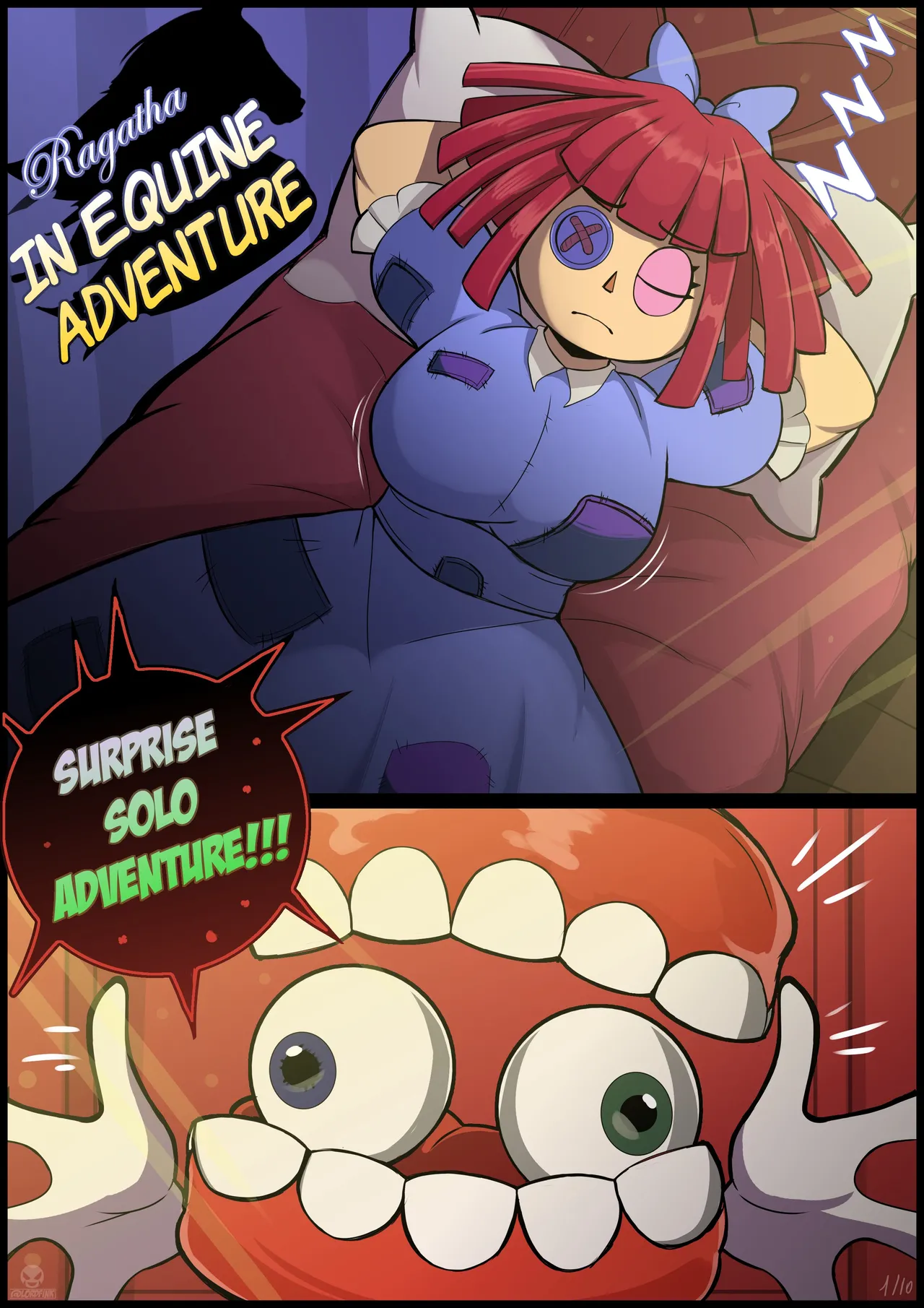 Equine Adventure! page 1 full
