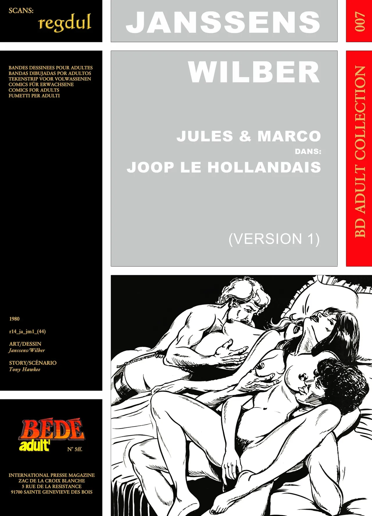 Janssens &amp; Wilber  &amp; Tom Hawkee - Jules &amp; Marco dans : Joop le Hollandais page 1 full