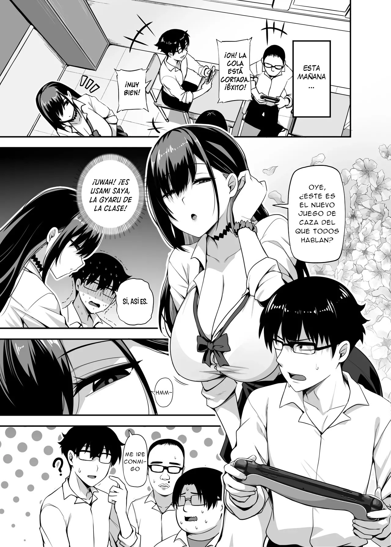 Class no Gal ga Uchi ni Kite, Issho ni Hunting Action Yattemita Ken｜La Vez que Vino una Gyaru de Mi Clase a Mi Casa y Terminamos Jugando un Juego de Caza Juntos page 5 full