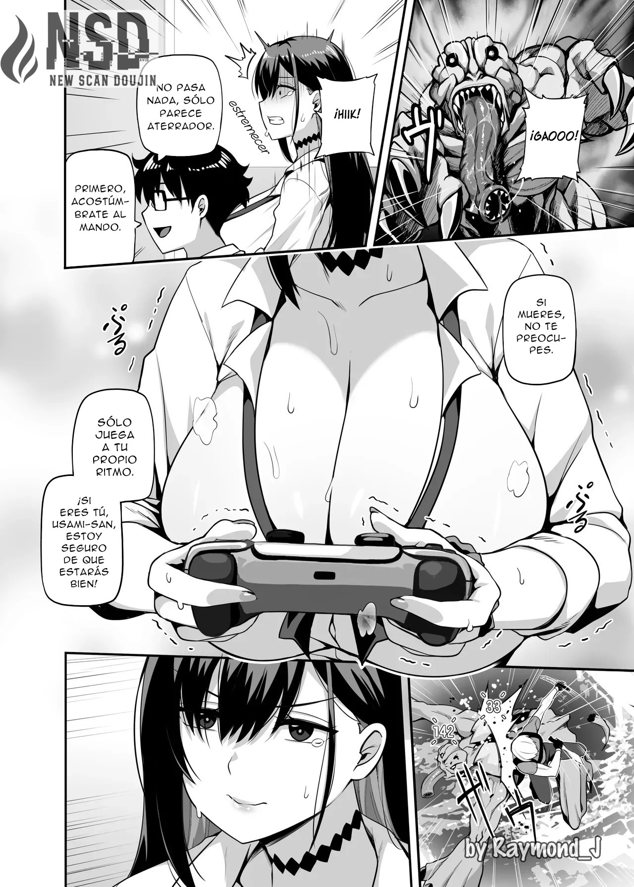 Class no Gal ga Uchi ni Kite, Issho ni Hunting Action Yattemita Ken｜La Vez que Vino una Gyaru de Mi Clase a Mi Casa y Terminamos Jugando un Juego de Caza Juntos page 8 full