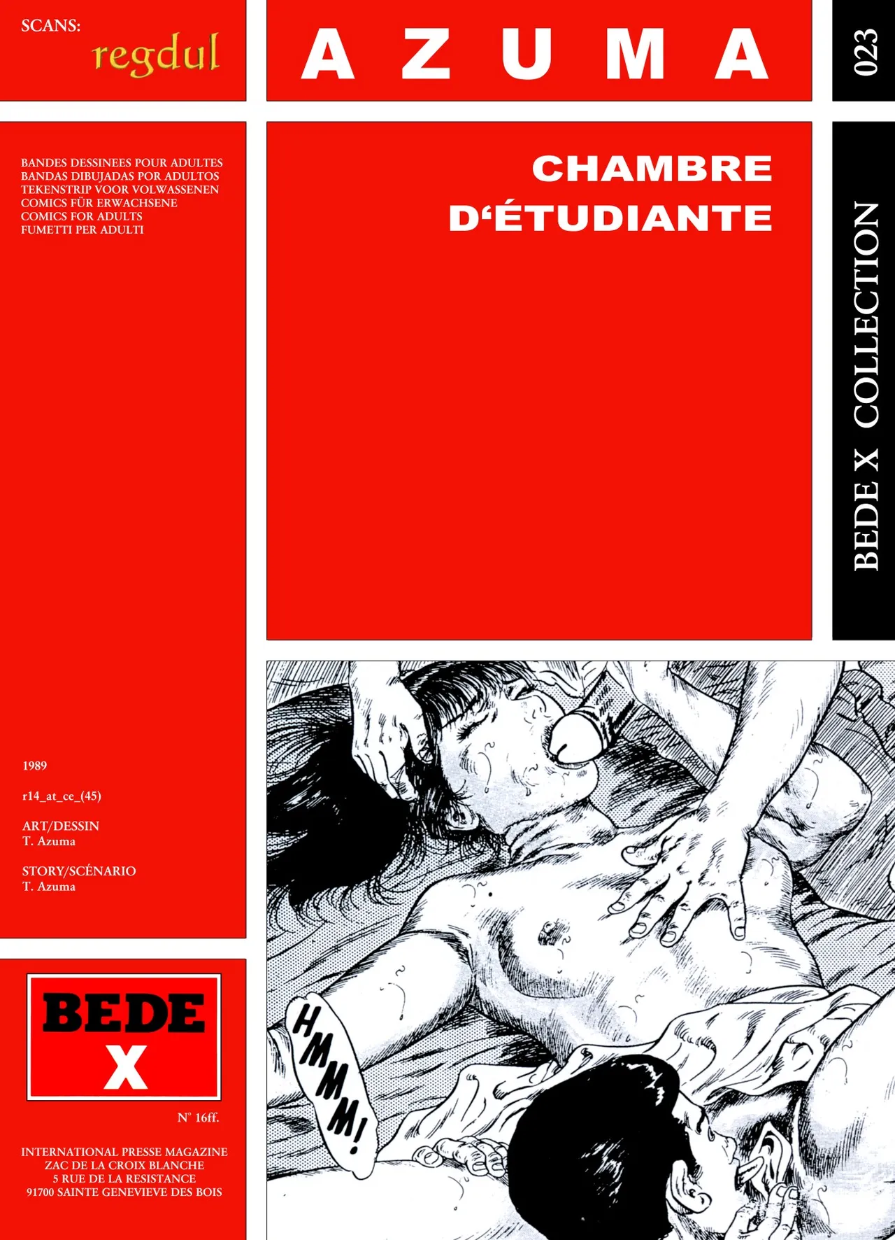 T. Azuma - Chambre d'étudiante page 1 full