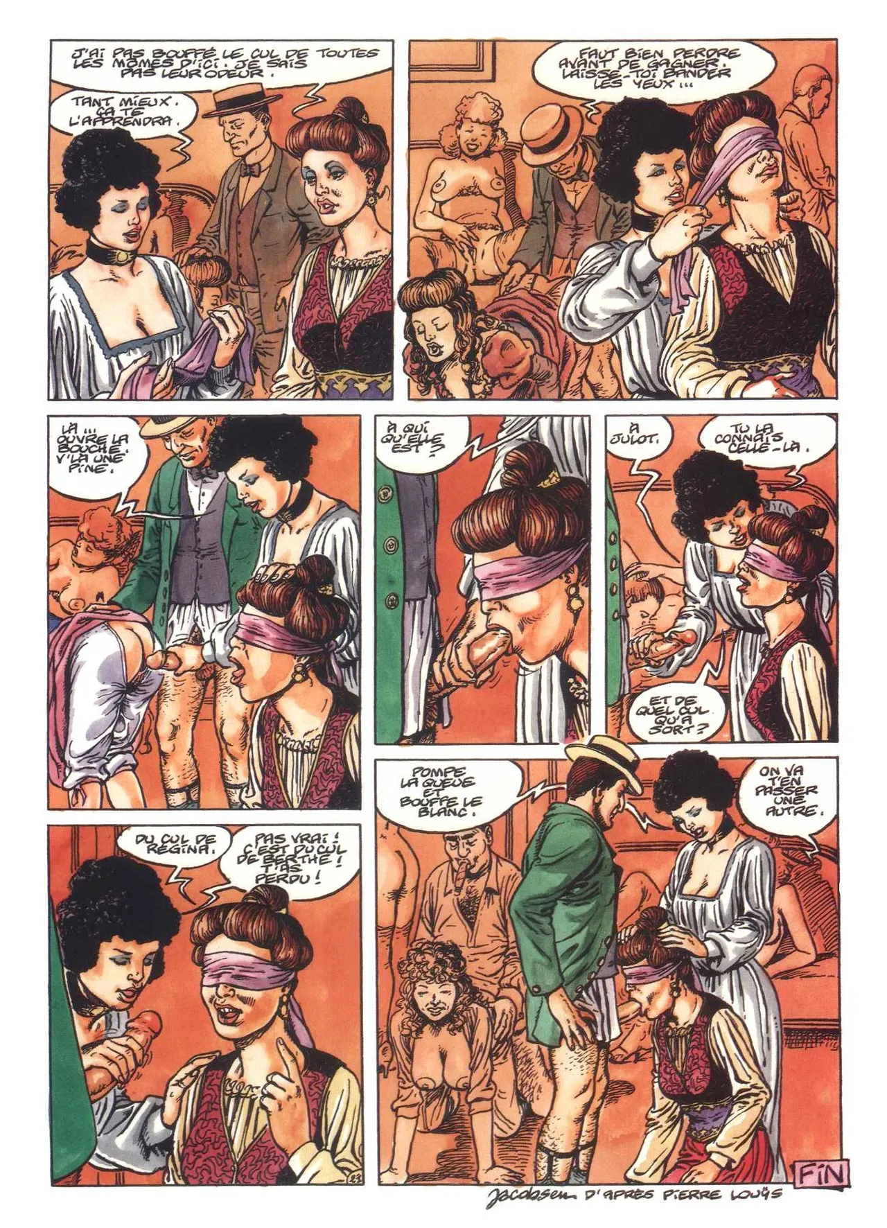 Jacobsen  &amp; Pierre Louÿs - Dialogues de Courtisanes #1 : La main chaude réformée page 3 full