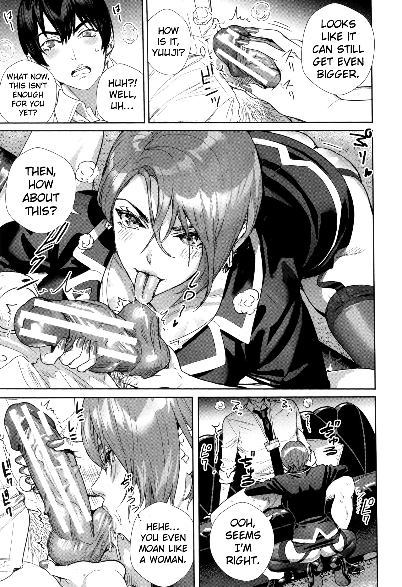 Onna Joushi  o Oshitaose!! | Push Down the  Female Boss!! page 9 full