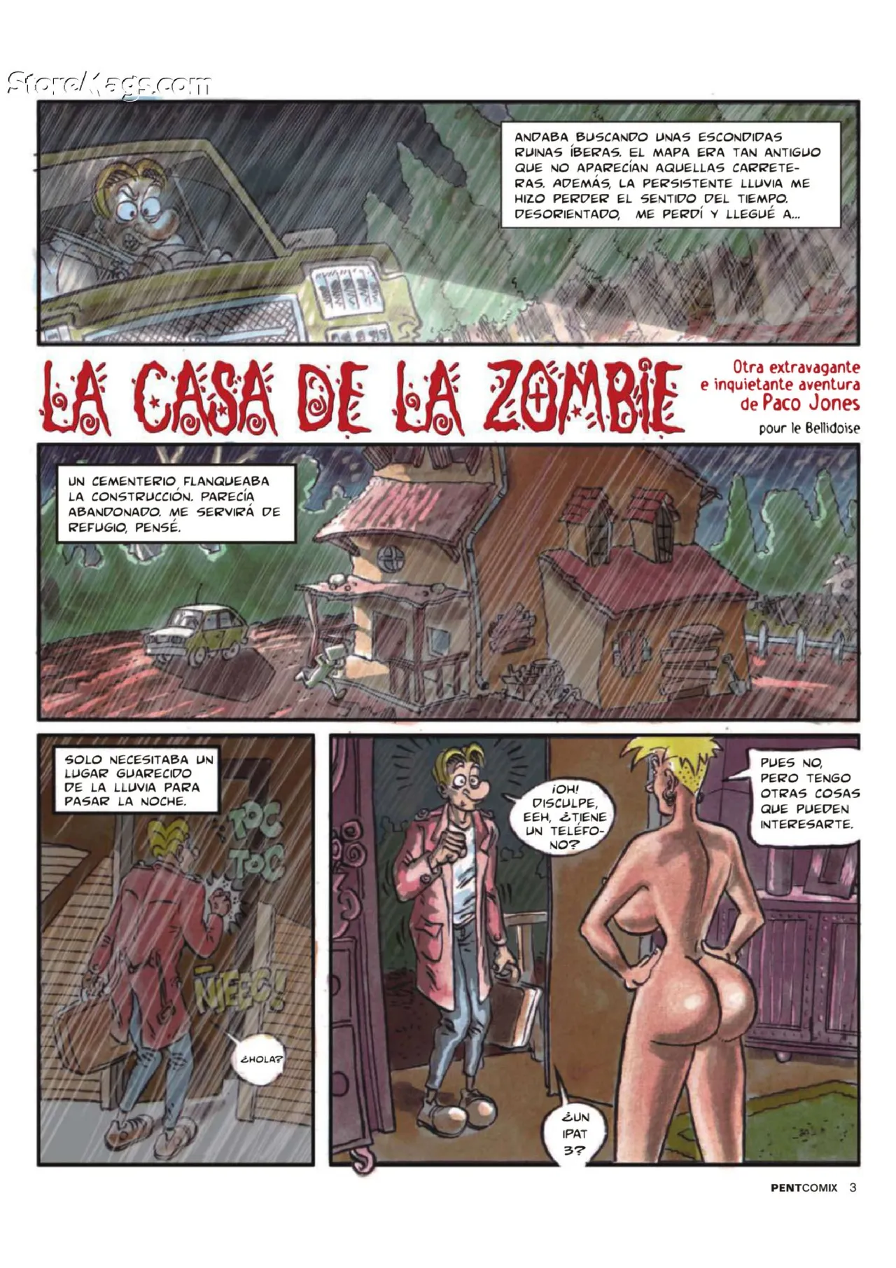 Penthouse Comix #107 page 3 full