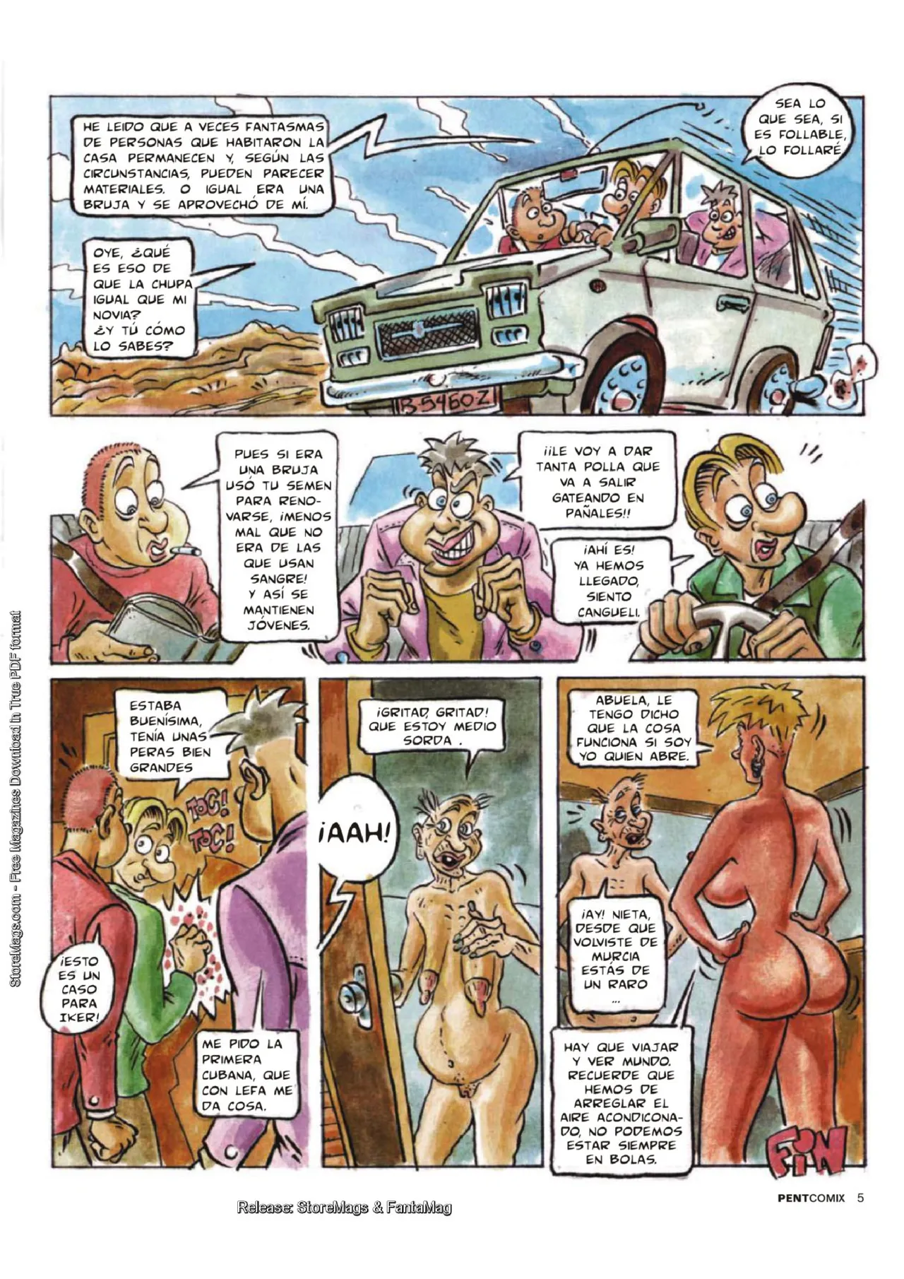 Penthouse Comix #107 page 5 full