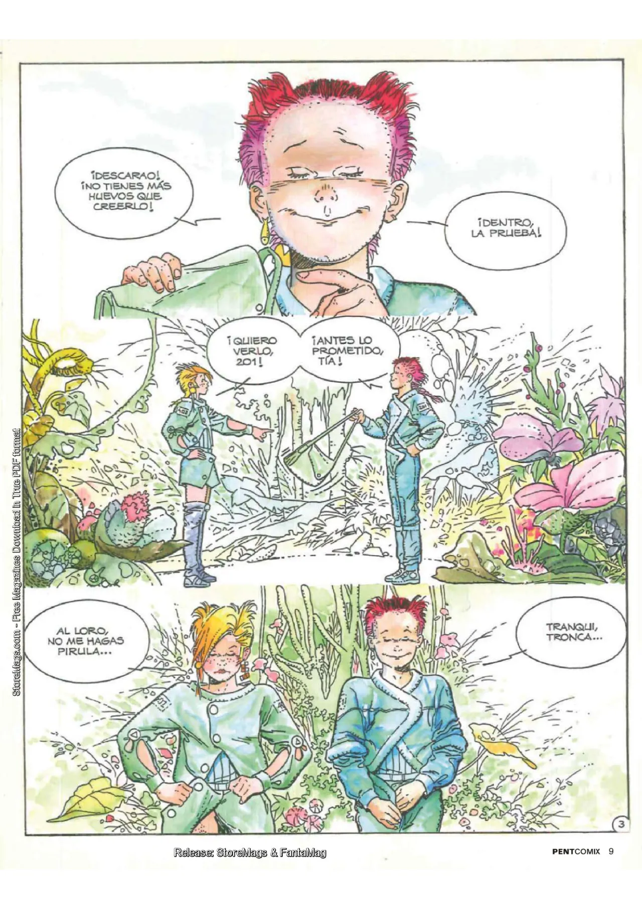 Penthouse Comix #107 page 9 full