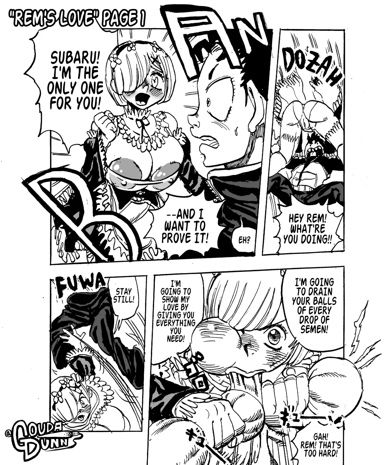 Rem's Love page 1 full