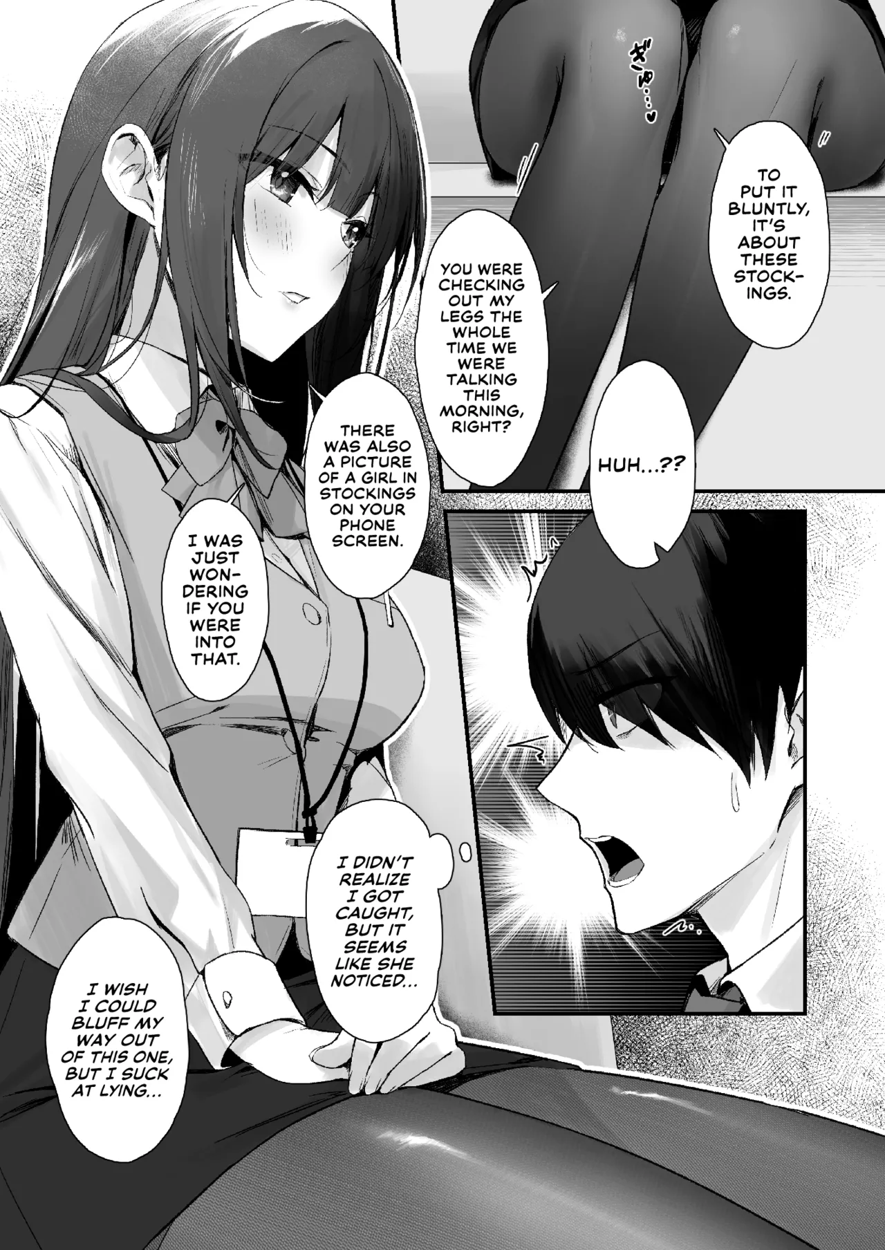 PanSto Fetish demo Ii desu ka...? | Would You Like Me Even if I Had a Pantyhose Fetish…? page 9 full