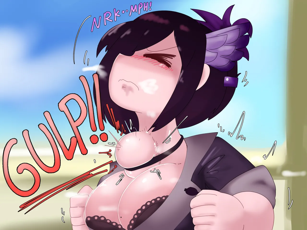 Kite eats Touko Aozaki page 3 full