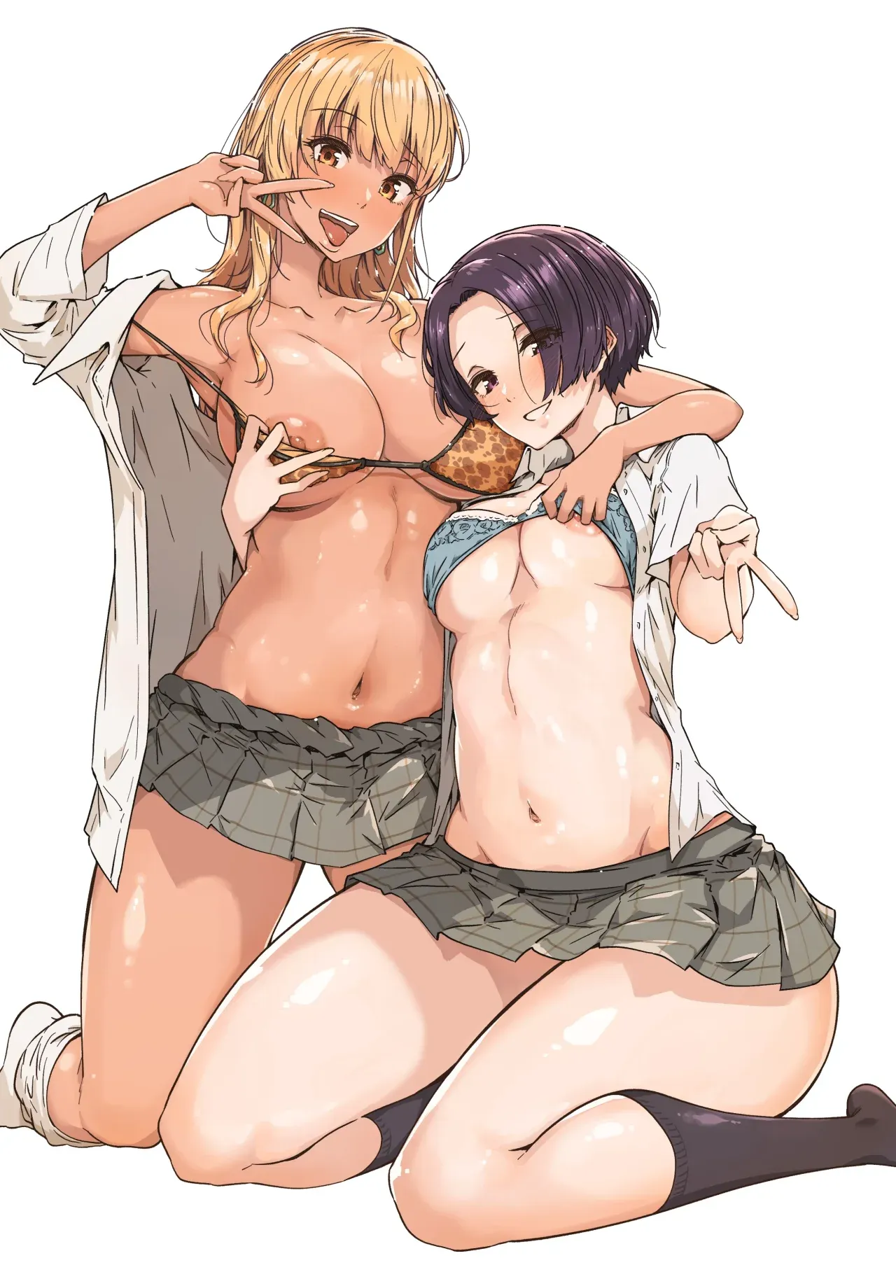 Osananajimi no Futago Gal ni Chikubi o Kaihatsu Sareta Ore | Me Reencontré con mis Amigas Gemelas de la Infancia page 3 full