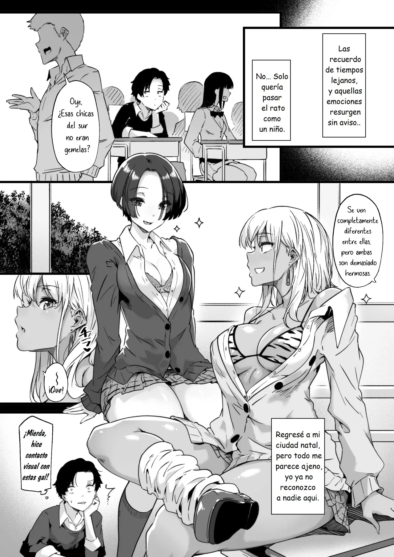 Osananajimi no Futago Gal ni Chikubi o Kaihatsu Sareta Ore | Me Reencontré con mis Amigas Gemelas de la Infancia page 9 full