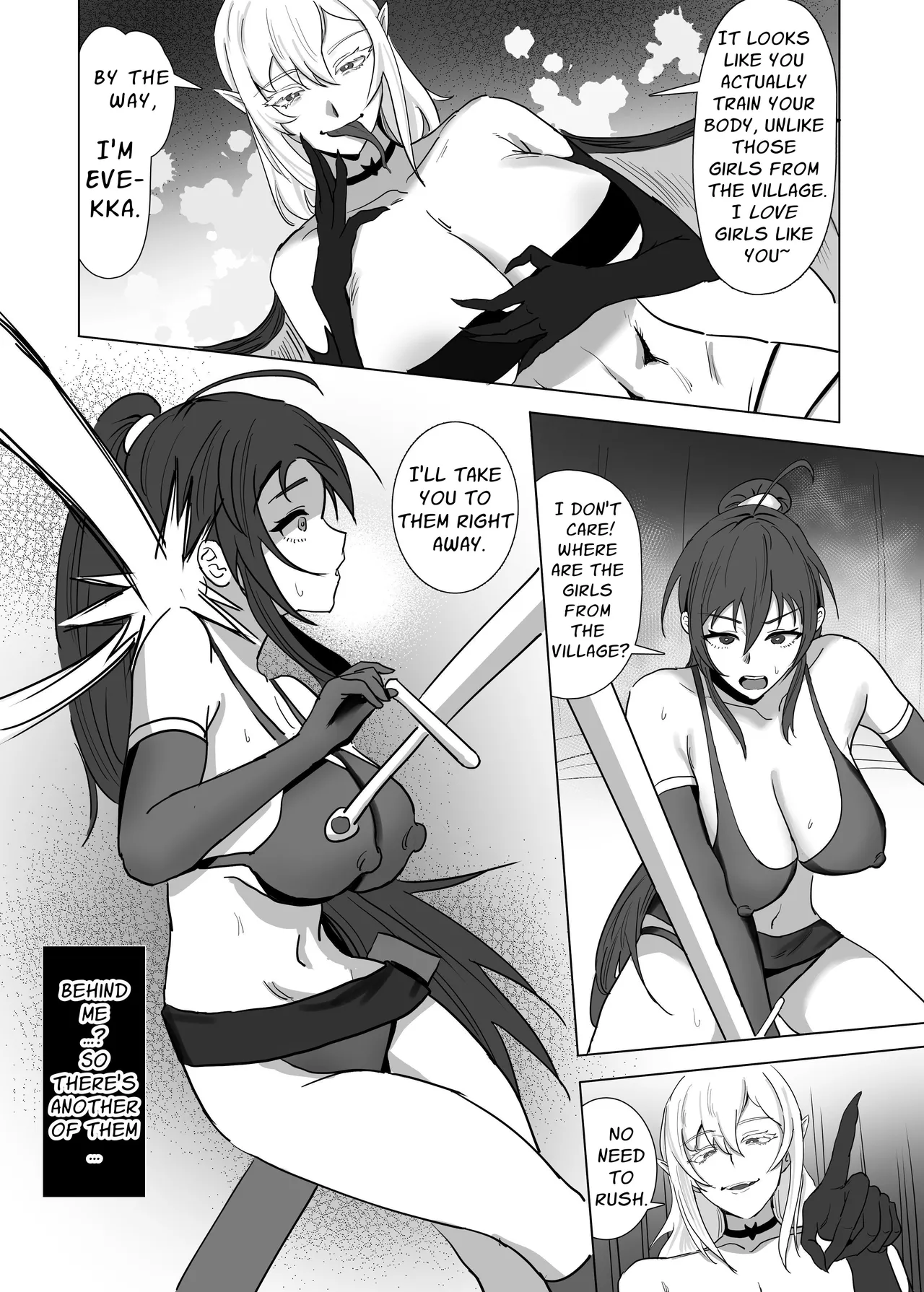 Kyuunyuuki Shimai | Demonic Milk-sucking Sisters page 6 full