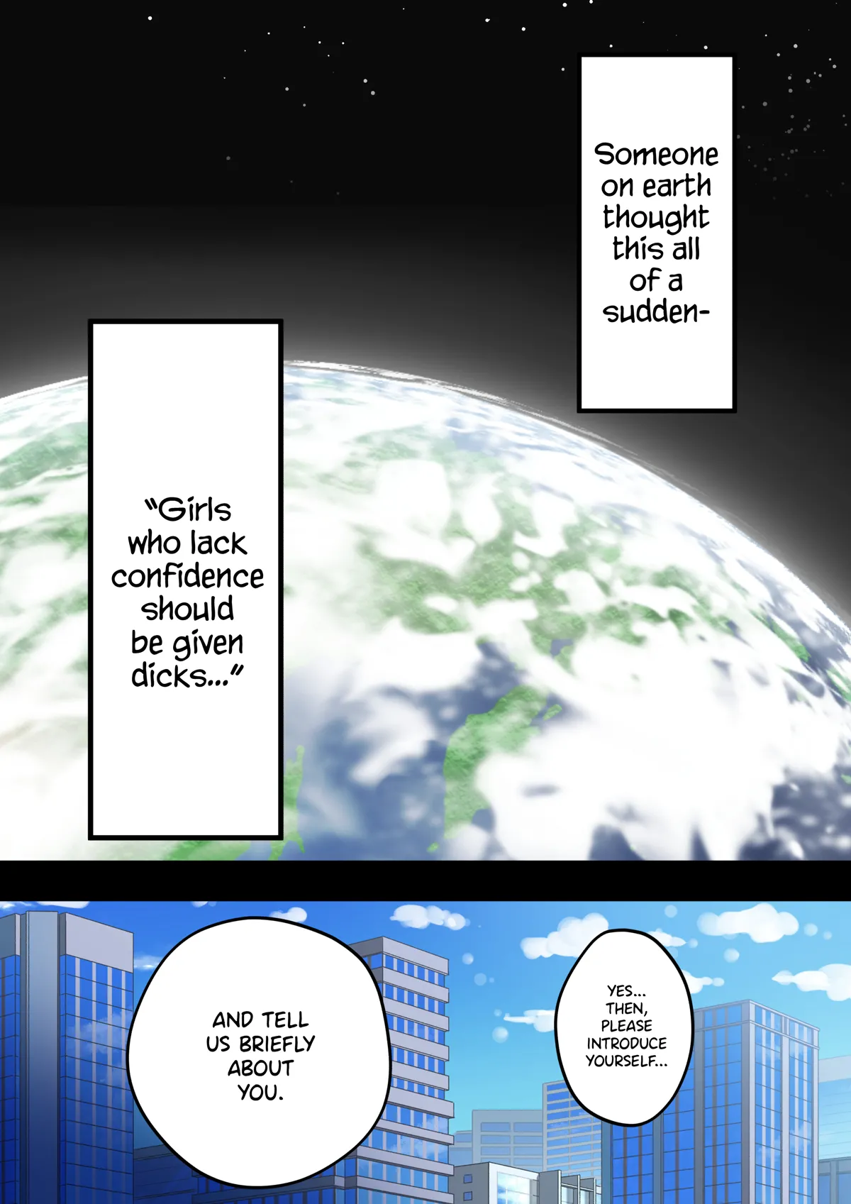 Koutensei Futanari Shuukatsusei ga Chinpo wo Ikashite Kigyou suru Hanashi | A Job Hunting College Graduate Suddenly Had A Futa Dick And Started A Business Using It page 2 full