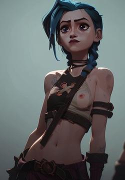 Arcane Jinx gettin into some trouble