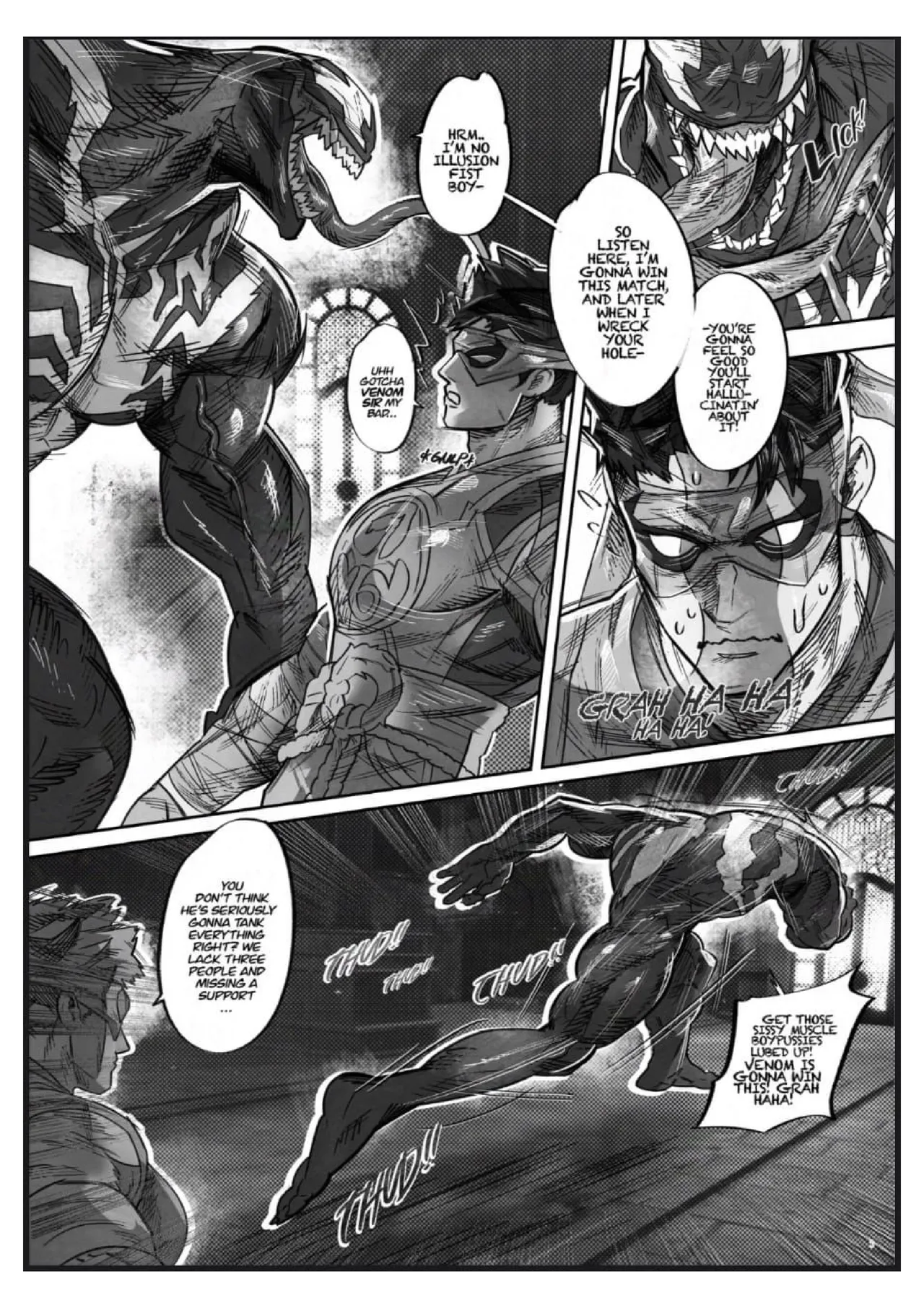 Artist: BARAyot - Venom`s Smashing Spree page 6 full