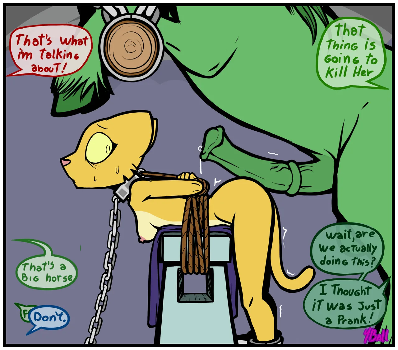 The Cultist Katia: Anxiety page 3 full