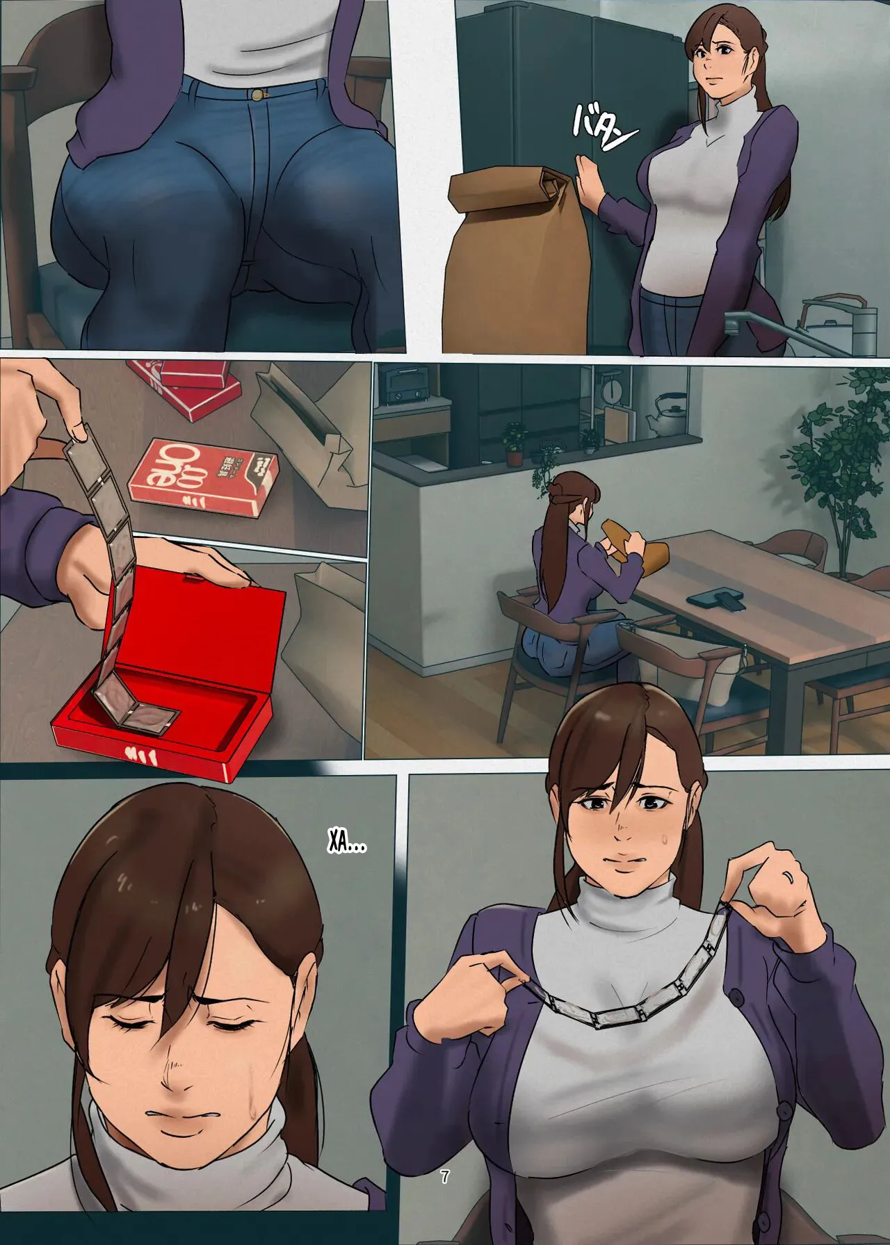 Ikenie no Haha 3 | Жертвующая мать 3 page 7 full