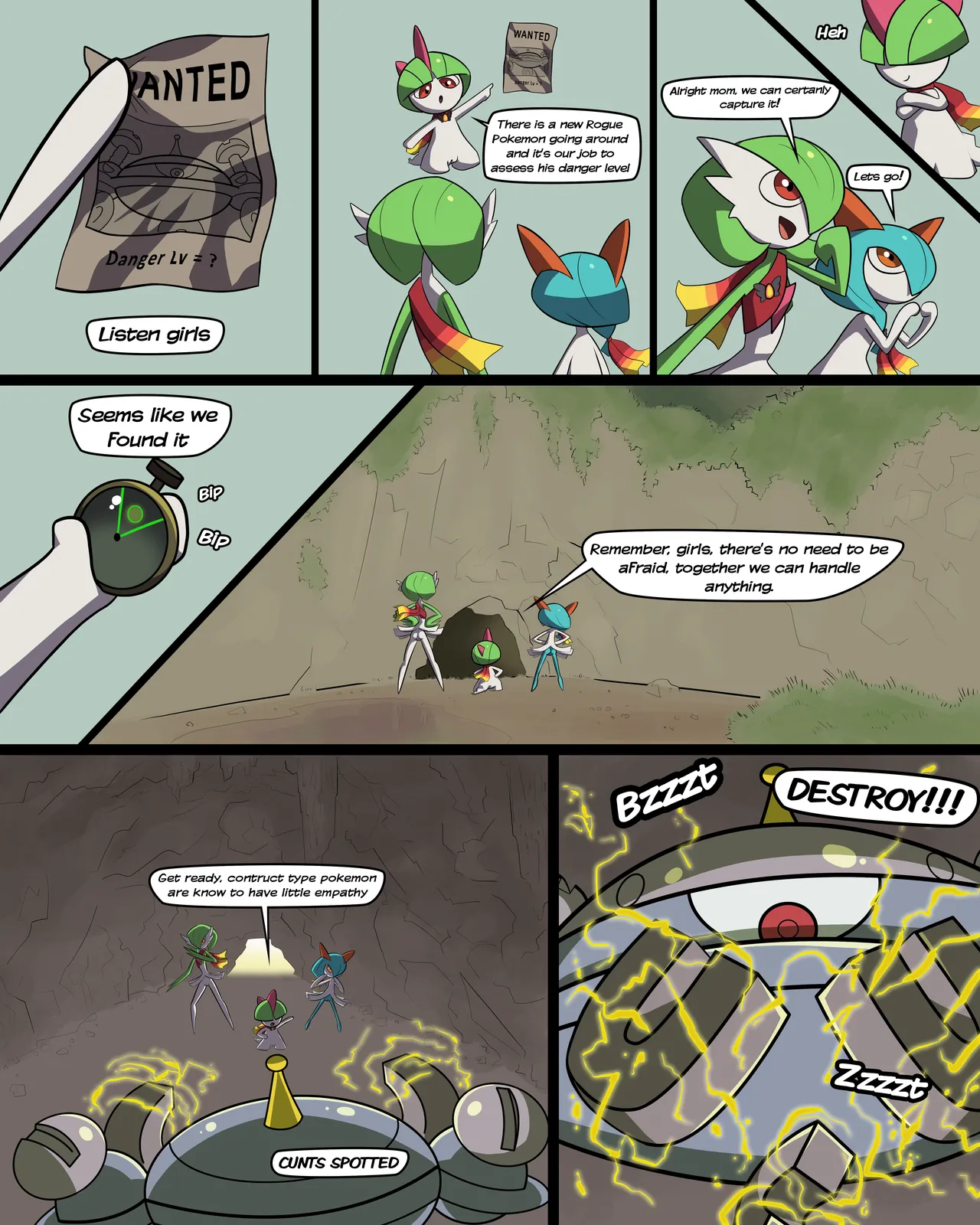 Team Ryona Mission: Danger Assessment page 1 full