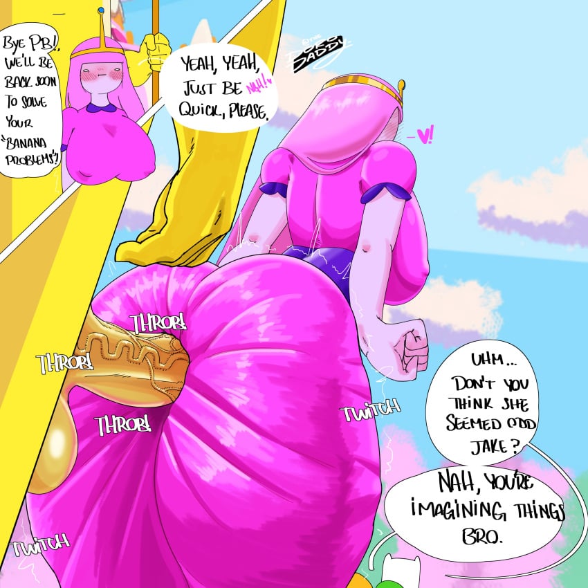 Princess Bubblegum X Banana Guard page 7 full