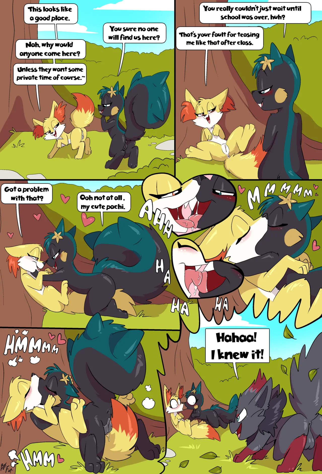 Making a New friend page 1 full