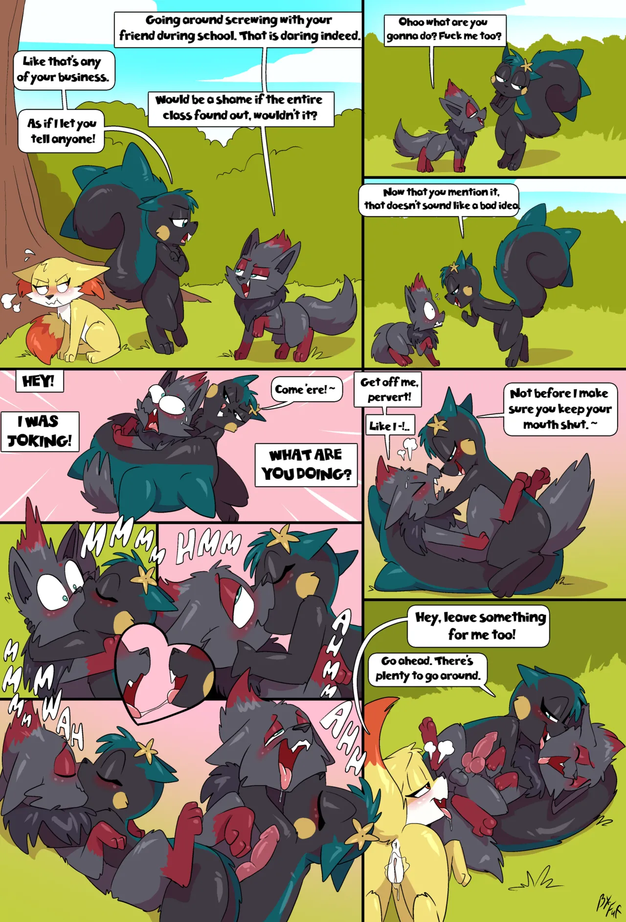 Making a New friend page 2 full