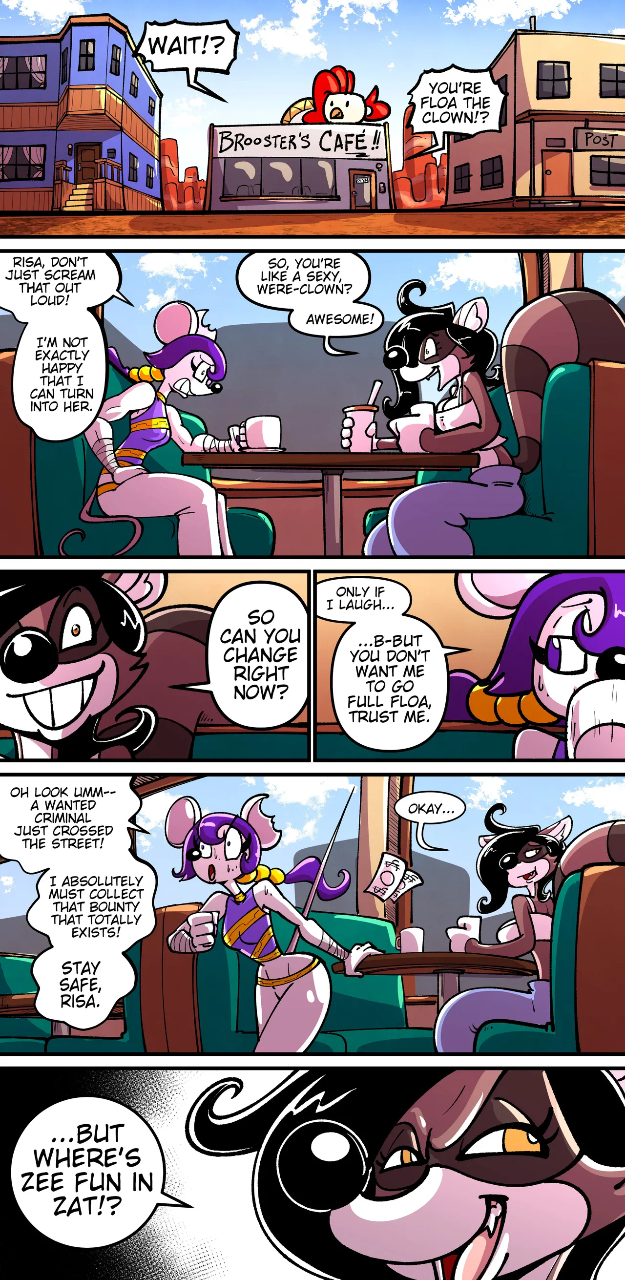 Zee Thief and Zee Clown! page 1 full