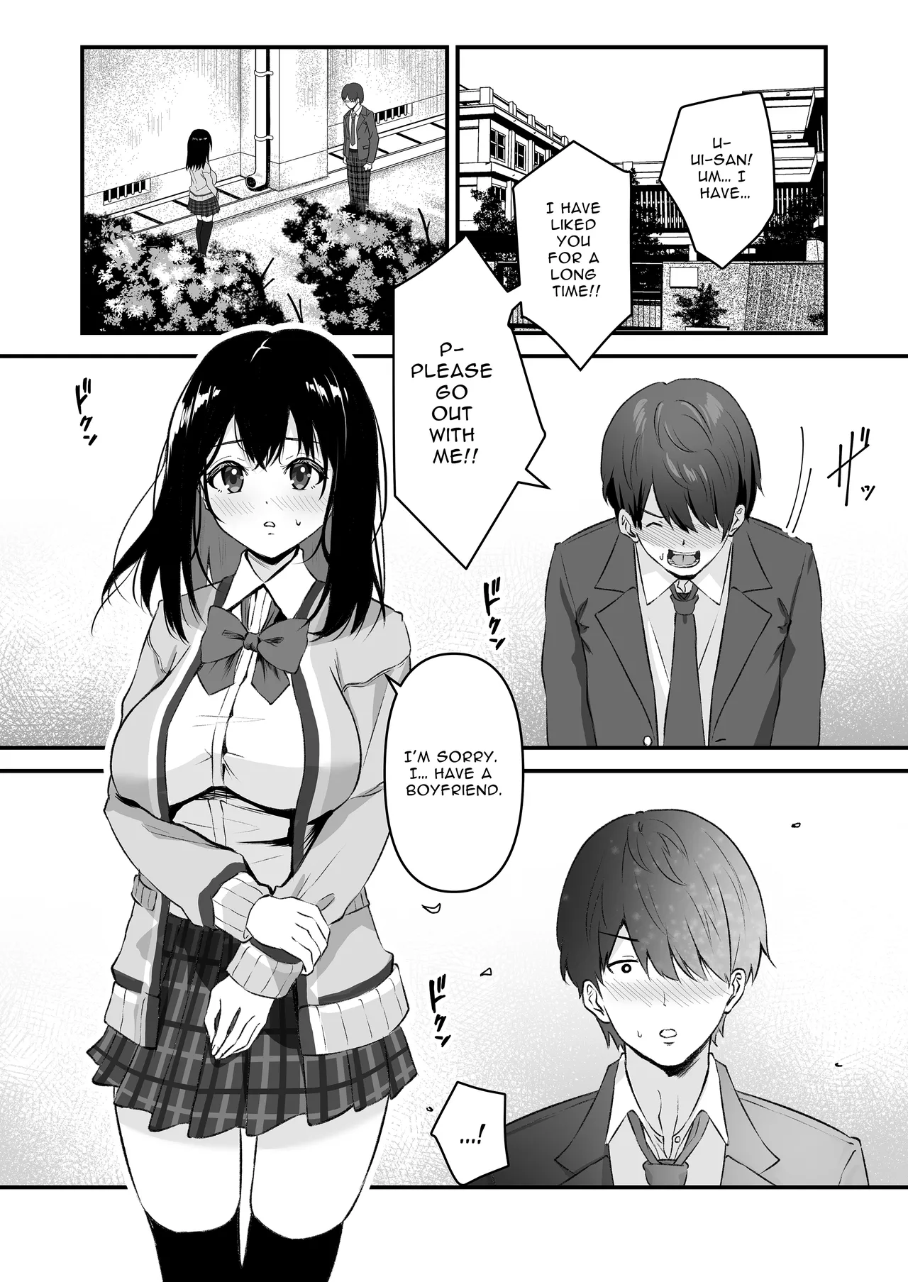 JK Odoshite Isshuukan de Netori Kansui! Kareshi o Mamoru Kenage na Anoko o Choukyou shichaou! | Blackmailed JK Cucked Within The Week! ~sexual discipline for a girl protecting her boyfriend~ page 2 full