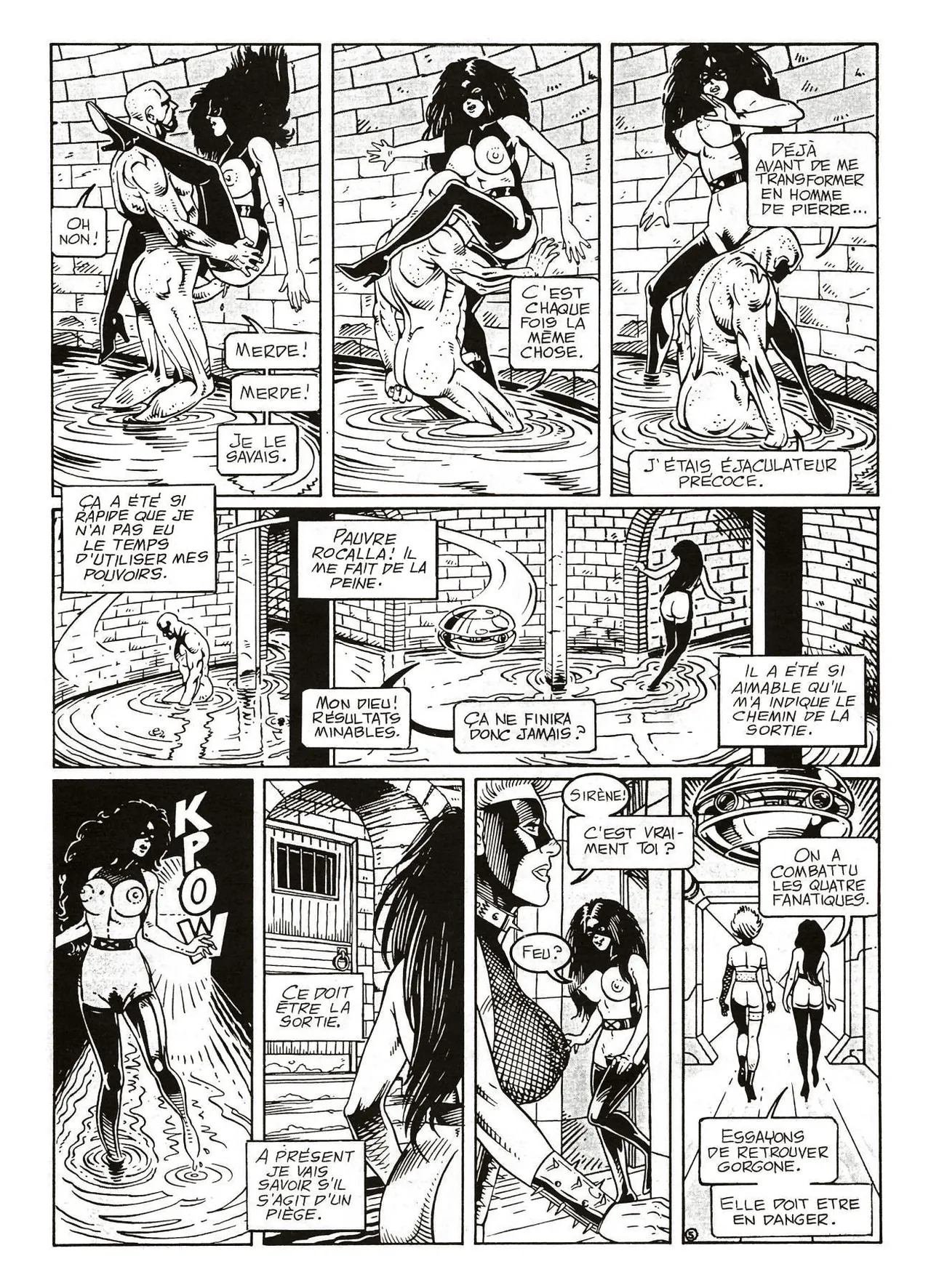 José Rafael Fonteriz - Les Xwomen contre Les 4 Fantastiques #2 : Rocalla page 6 full