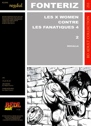 José Rafael Fonteriz - Les Xwomen contre Les 4 Fantastiques #2 : Rocalla cover