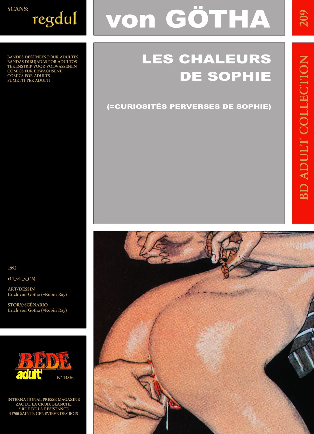 Erich von Götha  - Les chaleurs de Sophie page 1 full