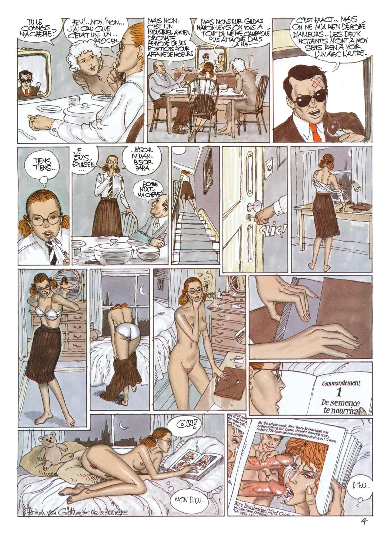 Erich von Götha  - Les chaleurs de Sophie page 5 full