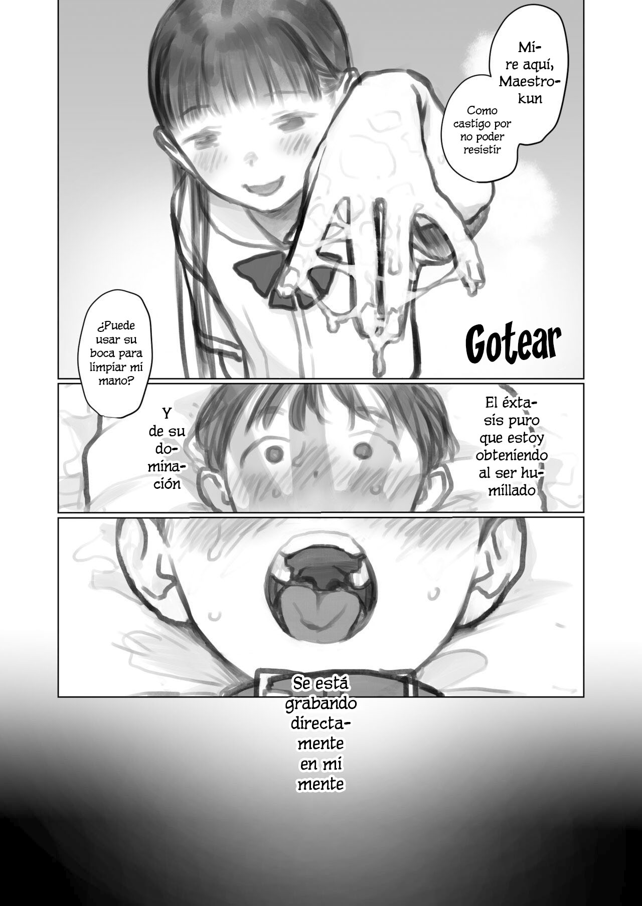 Shitei &amp; Manadeshi &amp; Konoha-chan 3P｜Maestro, Discípula Amada y Konoha-chan 3P page 9 full
